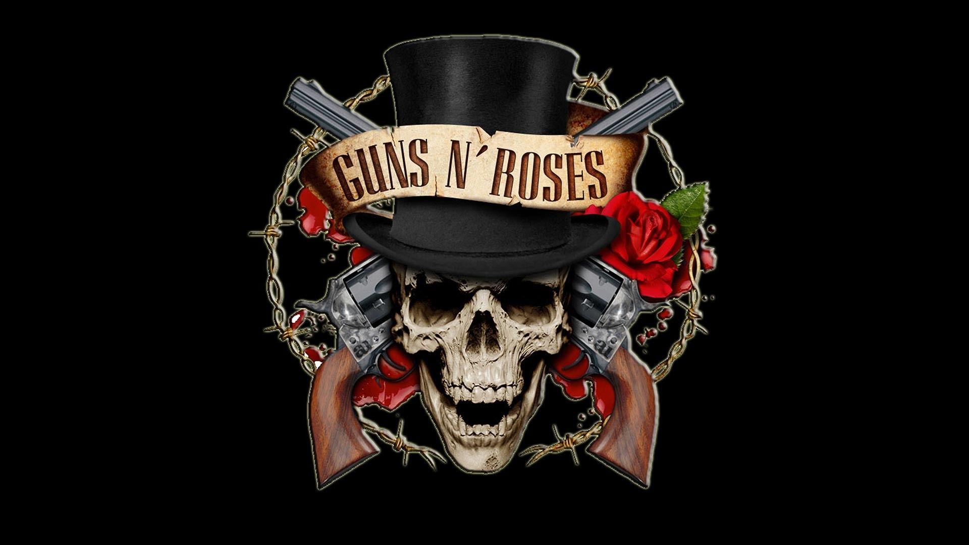 Guns N Roses - Black Effect Wallpaper Download | MobCup