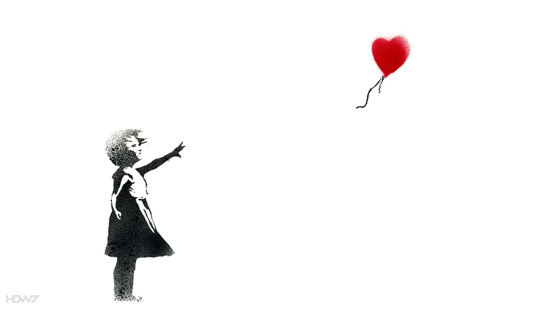 girl with a balloon banksy wallpaper. HD wallpaper gallery