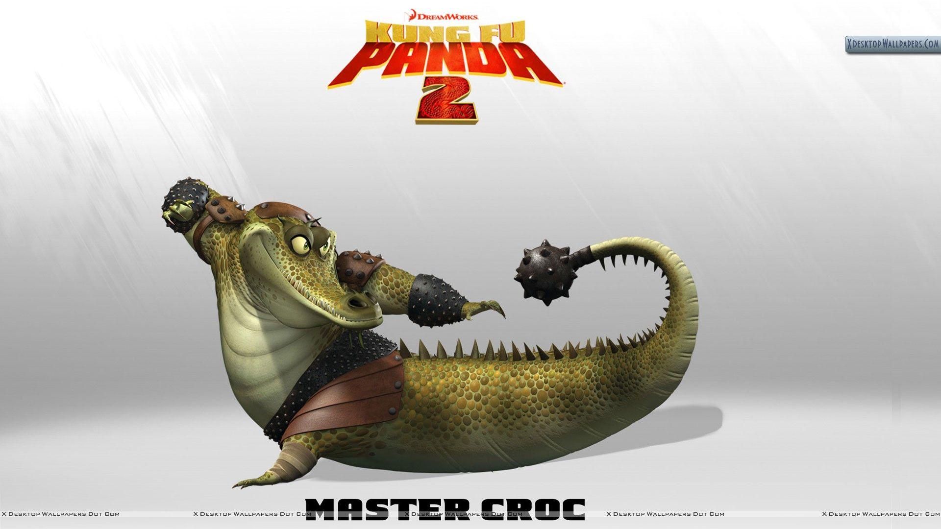 Master Croc in Kung Fu Panda 2 Wallpaper