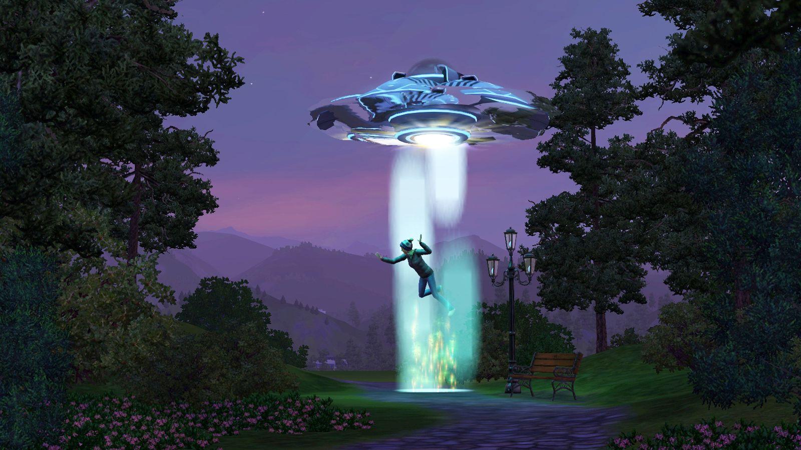 Alien Abduction In The Sims
