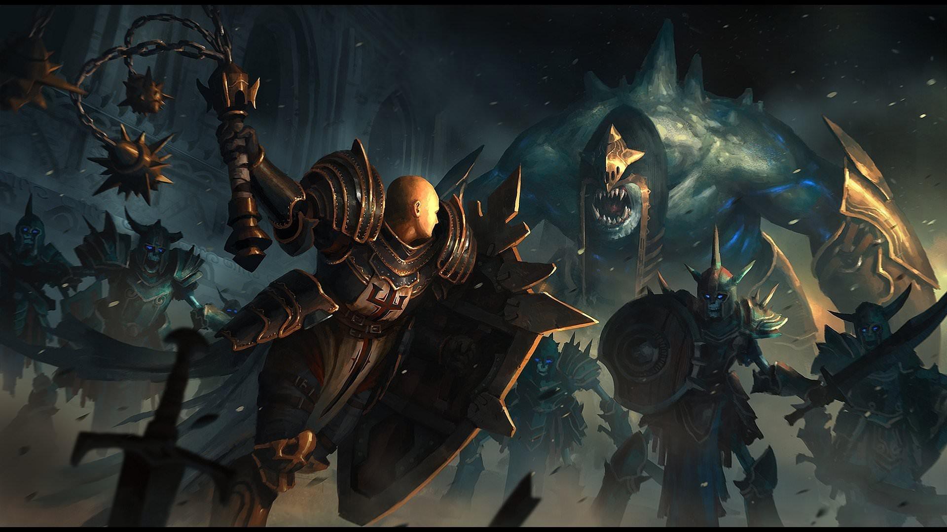 Crusader (Diablo 3) wallpaper 1920x1080 Full HD (1080p) desktop