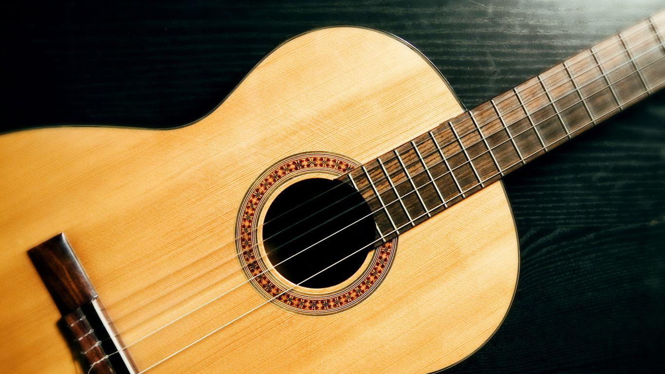 Wallpaper Of Acoustic Guitar