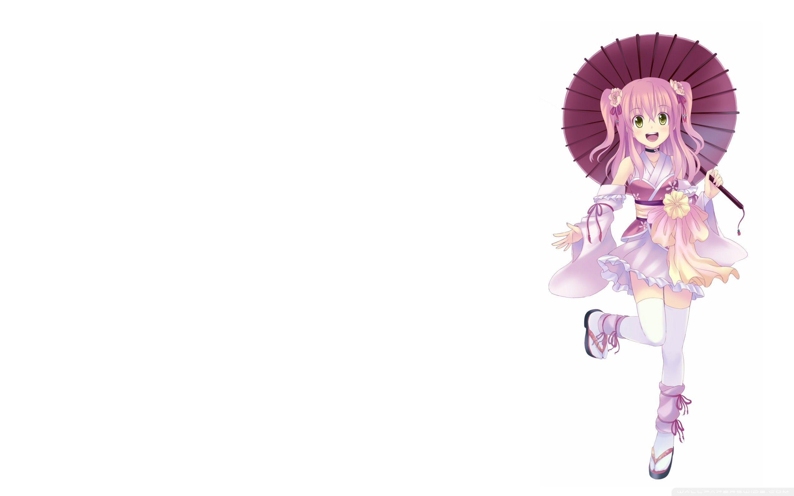 Japanese Anime Girl Ultra HD Desktop Background Wallpaper for 4K
