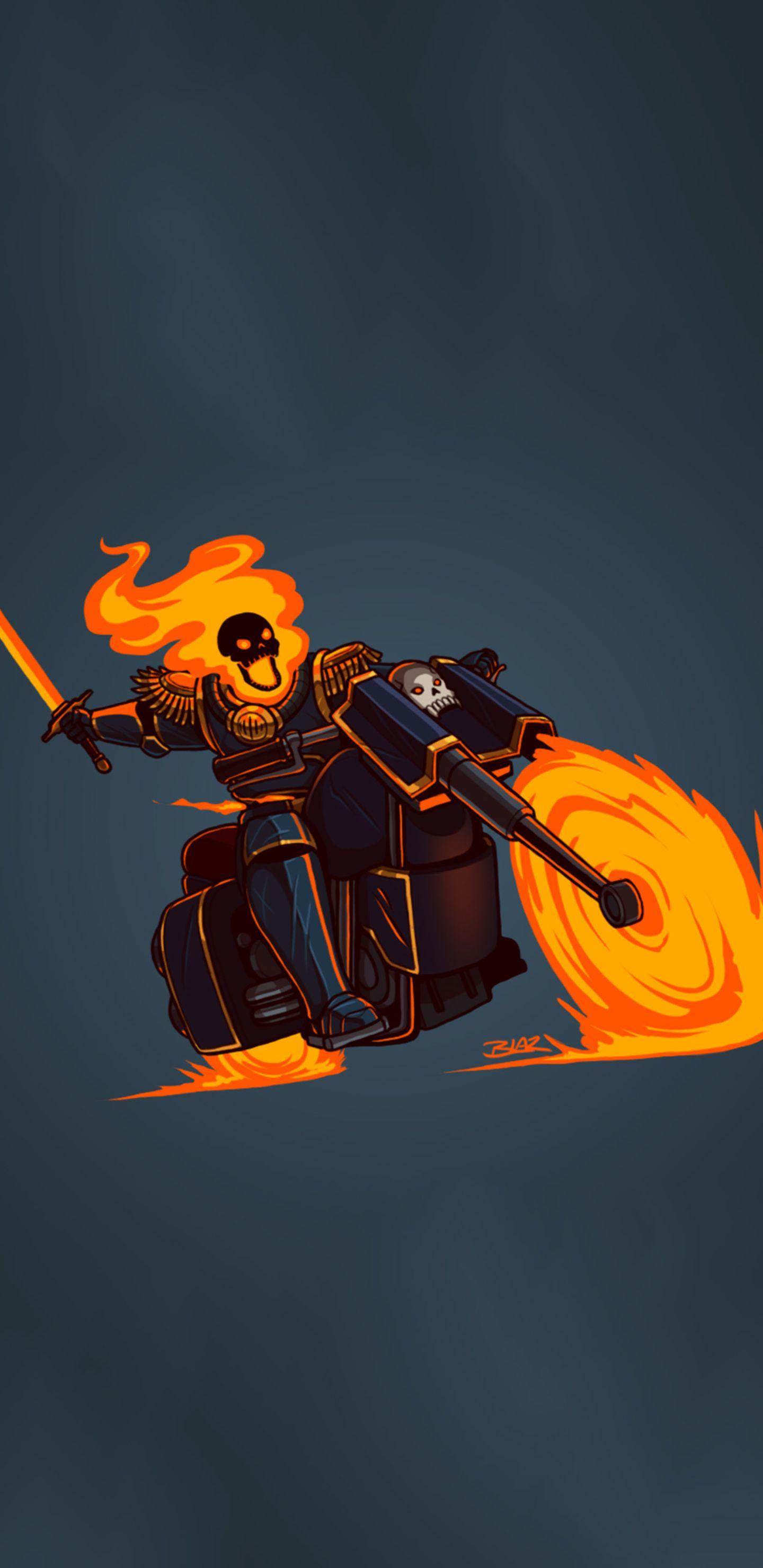 Blue Ghost Rider Wallpapers HD - Wallpaper Cave