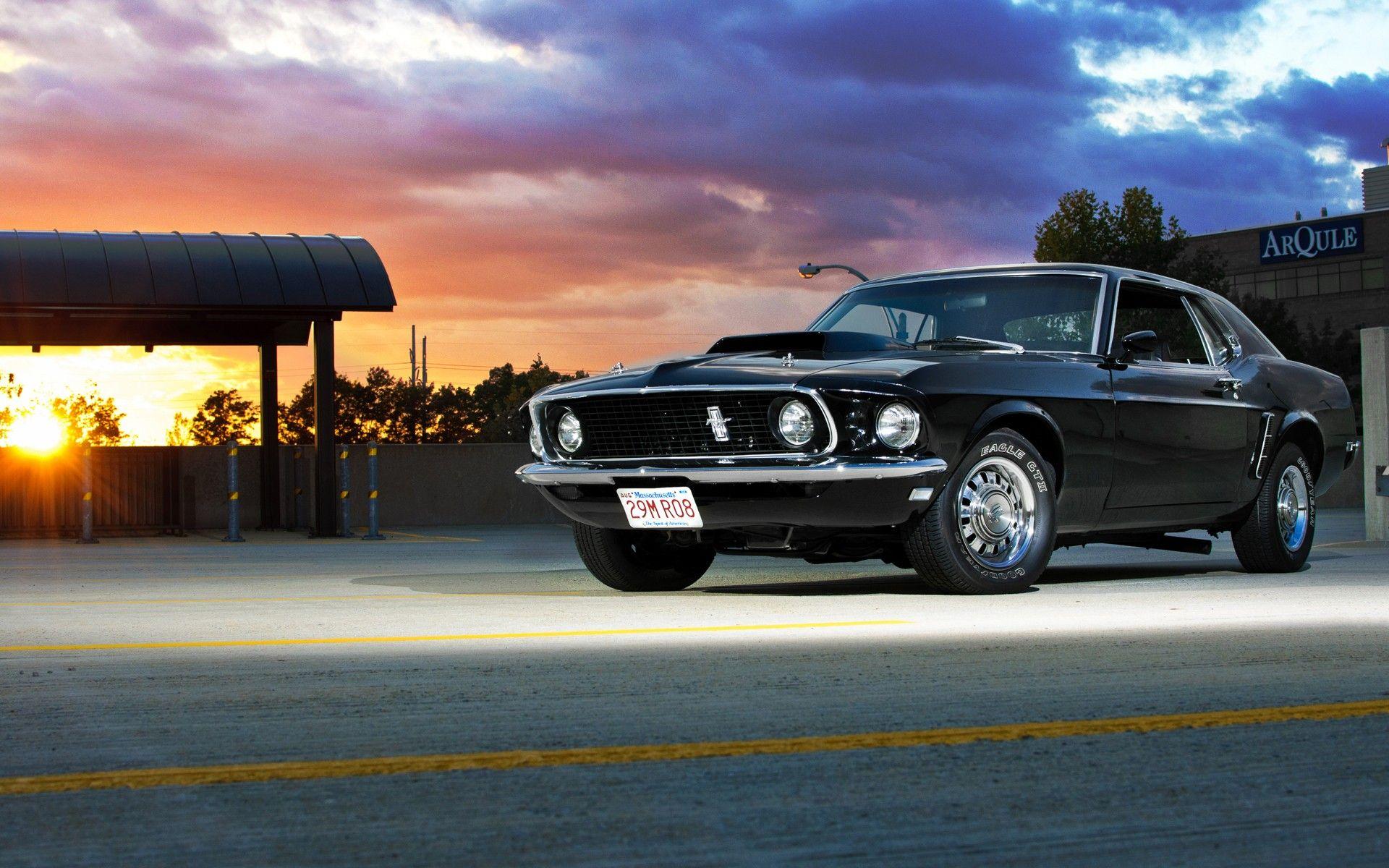 HD Muscle Car Desktop Background
