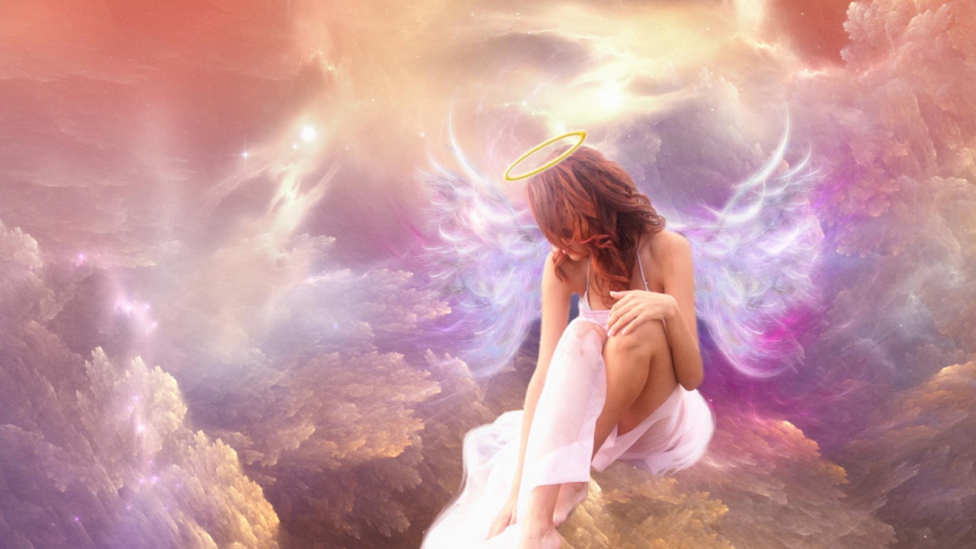 Angel In The Clouds Wallpaper (2299)