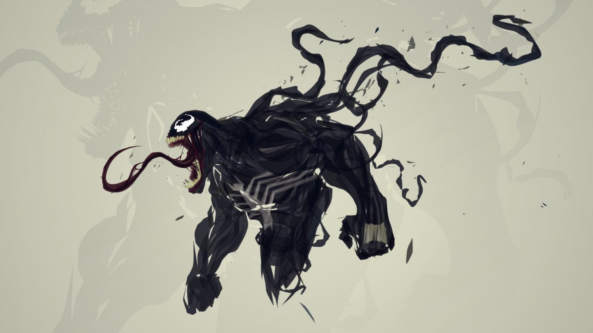 Venom Spider Man Digital Art Artwork Marvel Comics Wallpaper
