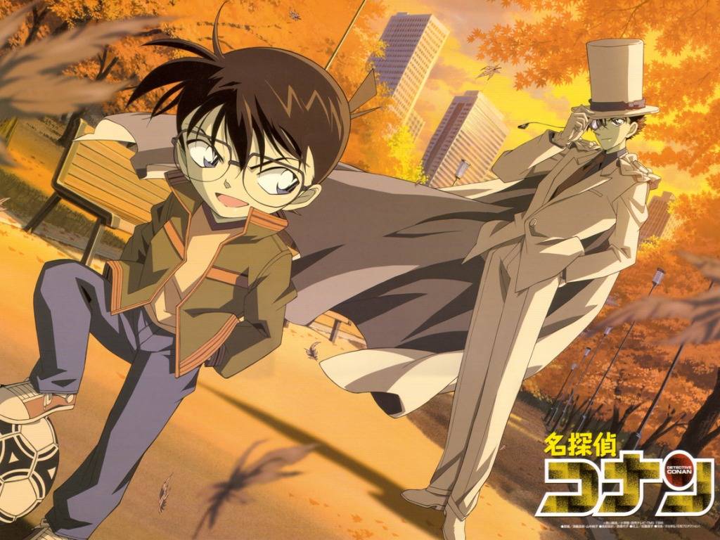Detective Conan And Kaito Kid Wallpaper Deskto Wallpaper