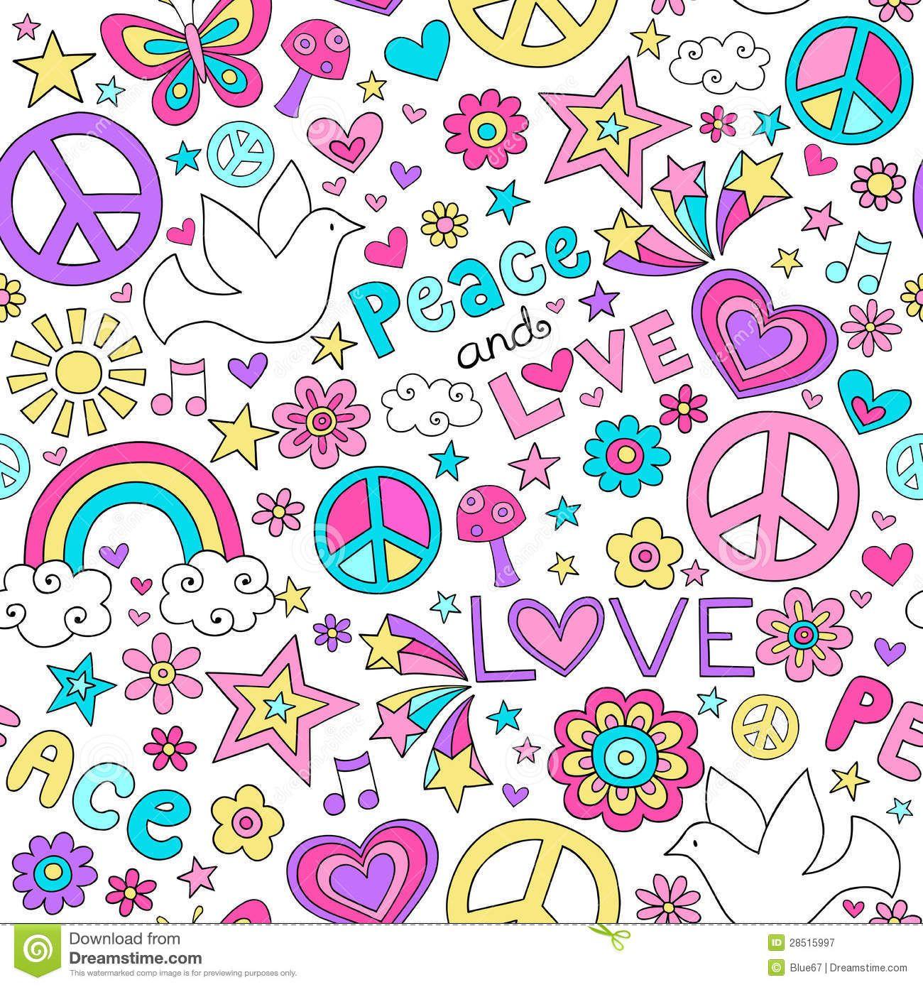 Wallpaper Peace And Love