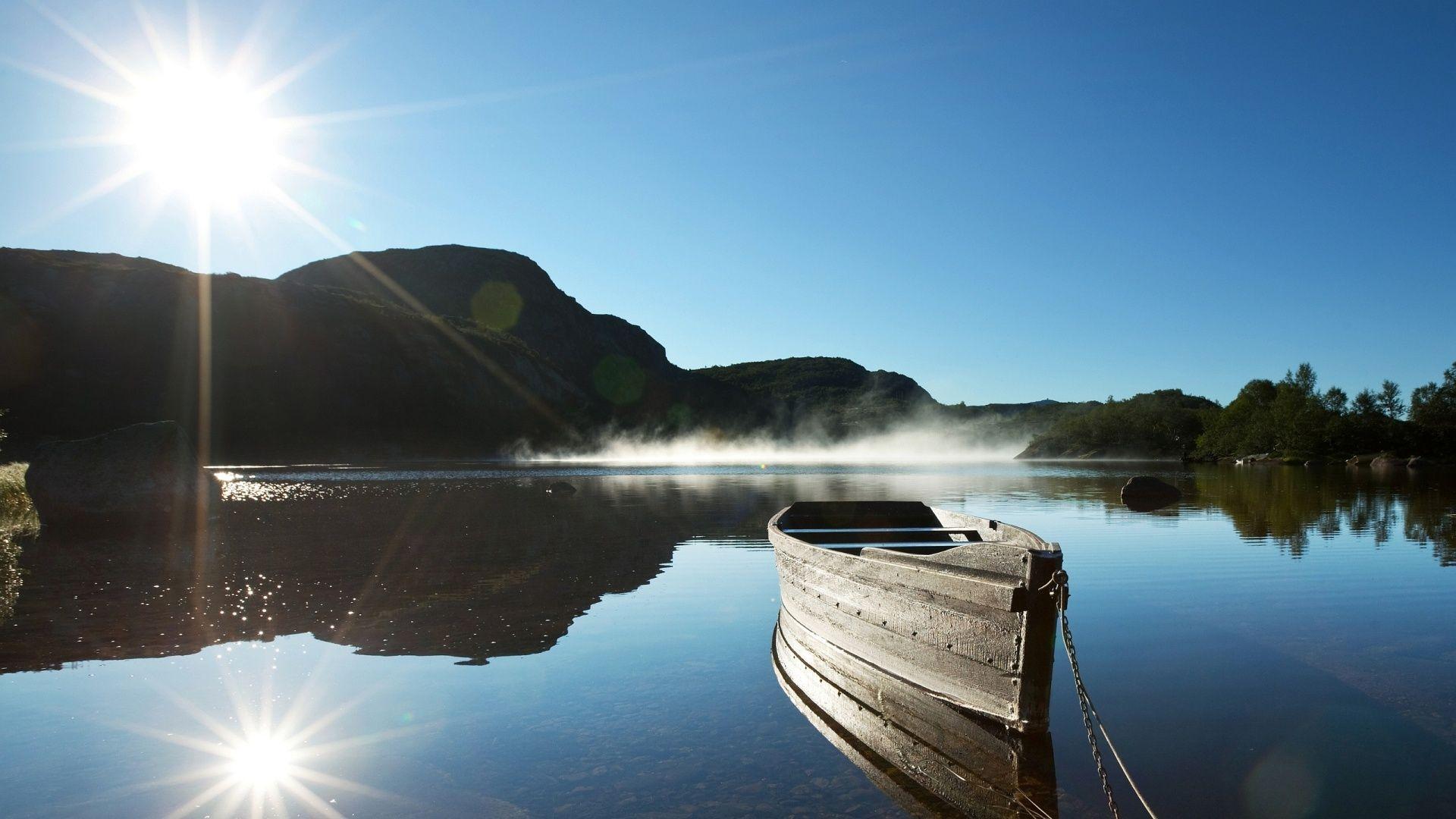 Lake Boats Hd Wallpaper Best Besktop Boat Image Widescreen