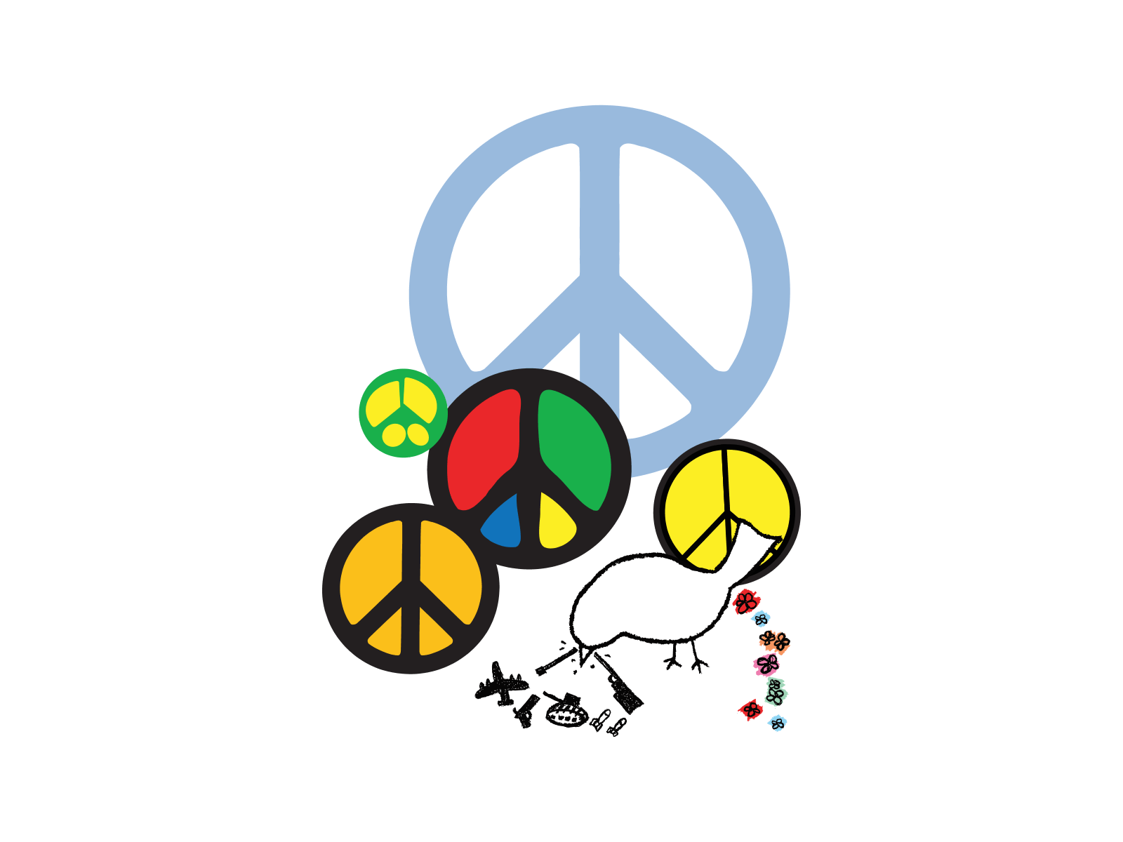 HD Peace Sign Wallpaper