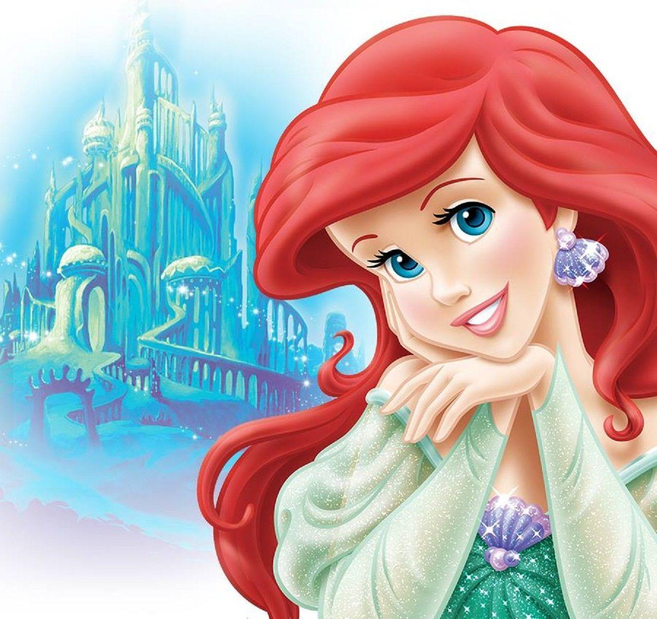 Disney HD Wallpaper: Walt Disney Princess Ariel HD Wallpaper