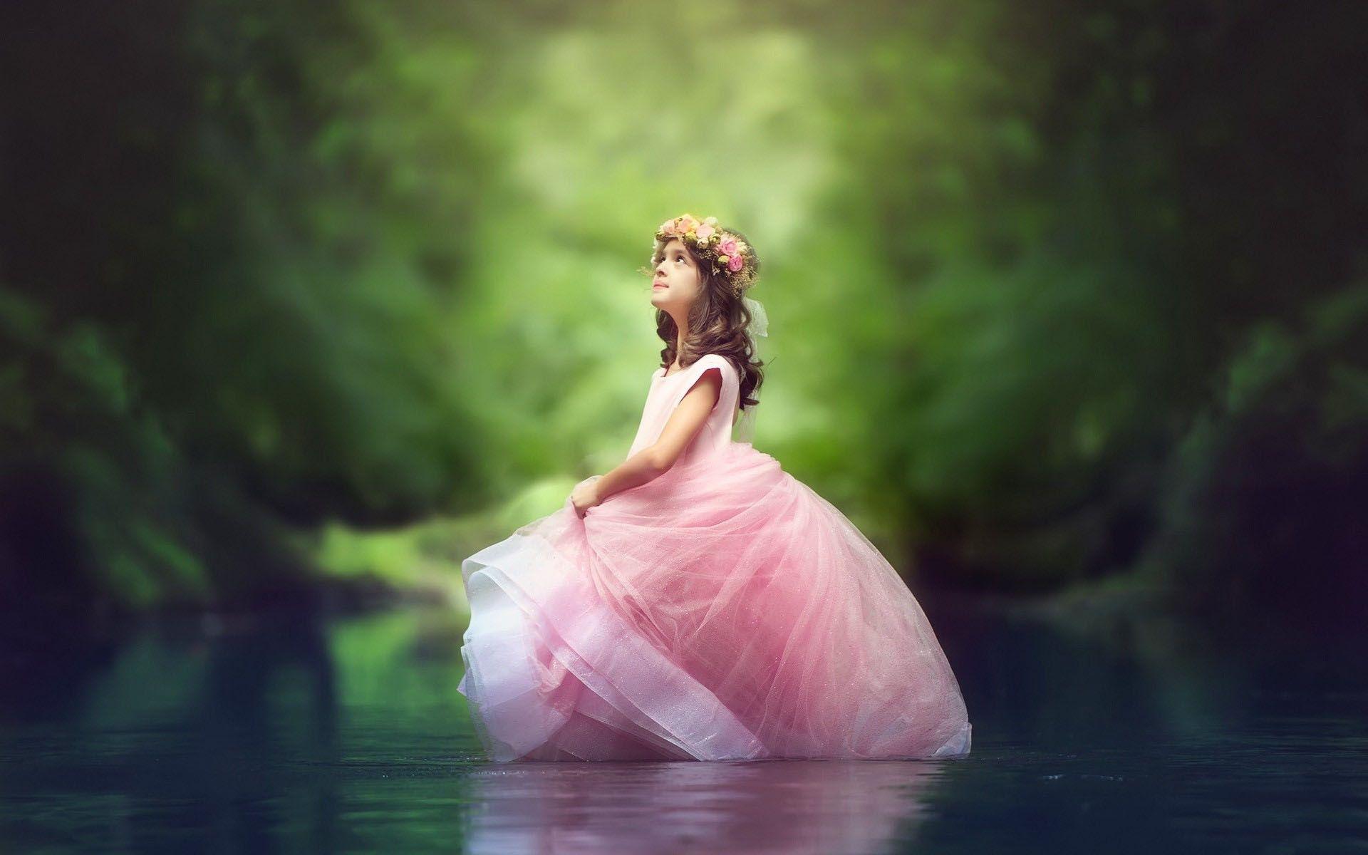 Cute Little Princess HD Wallpaper. Beautiful image HD Picture