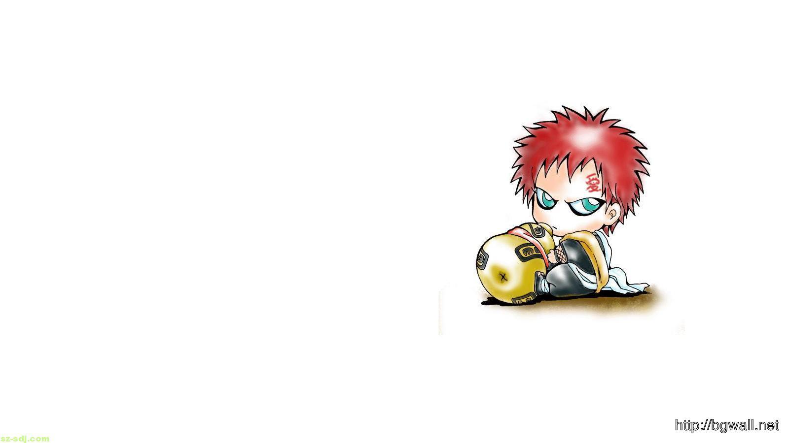 Gaara Chibi Anime Wallpaper