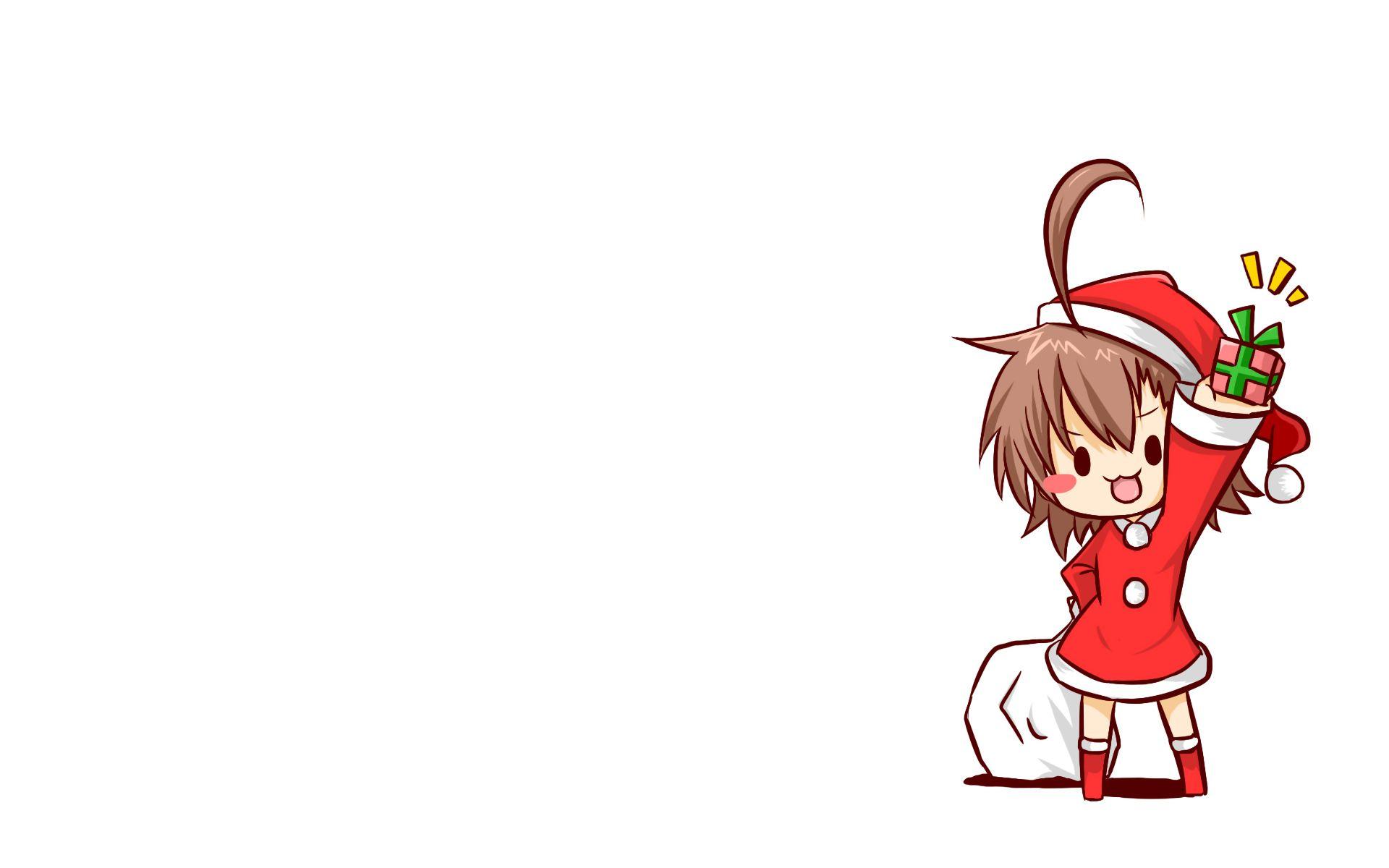 blush brown hair chibi christmas hat last order rubii santa costume