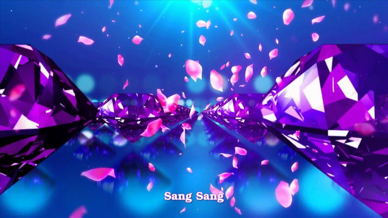 Free Rose Diamond Video Background