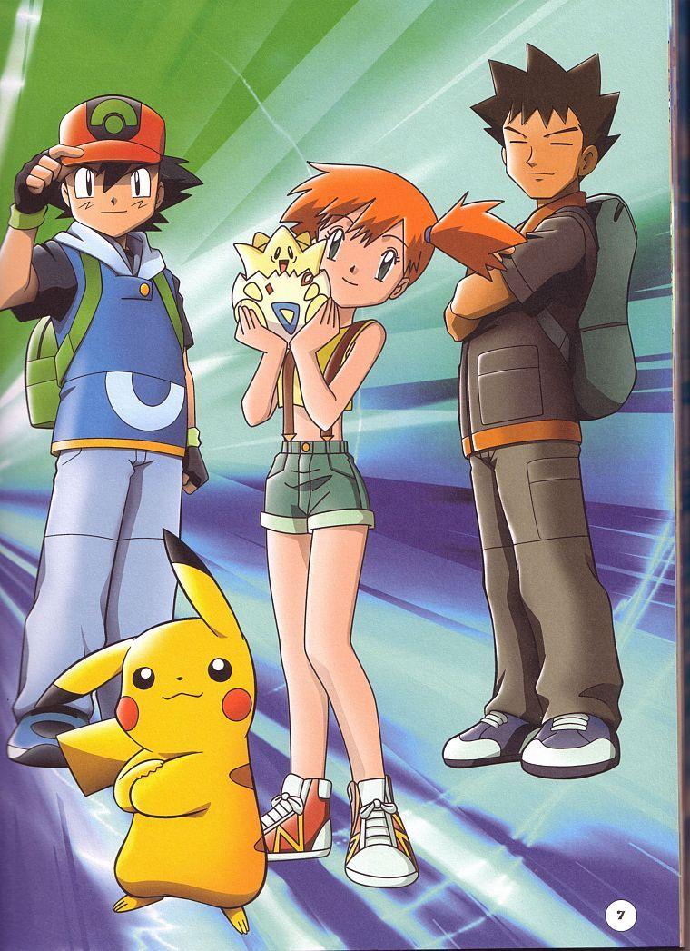 Pokemon, Pikachu, Misty (Pokemon), Ash Ketchum, Togepi