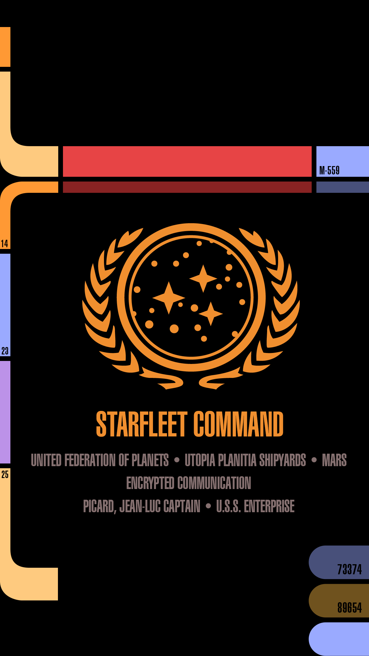 Star Trek: Next Gen Wallpaper for iPhone 6