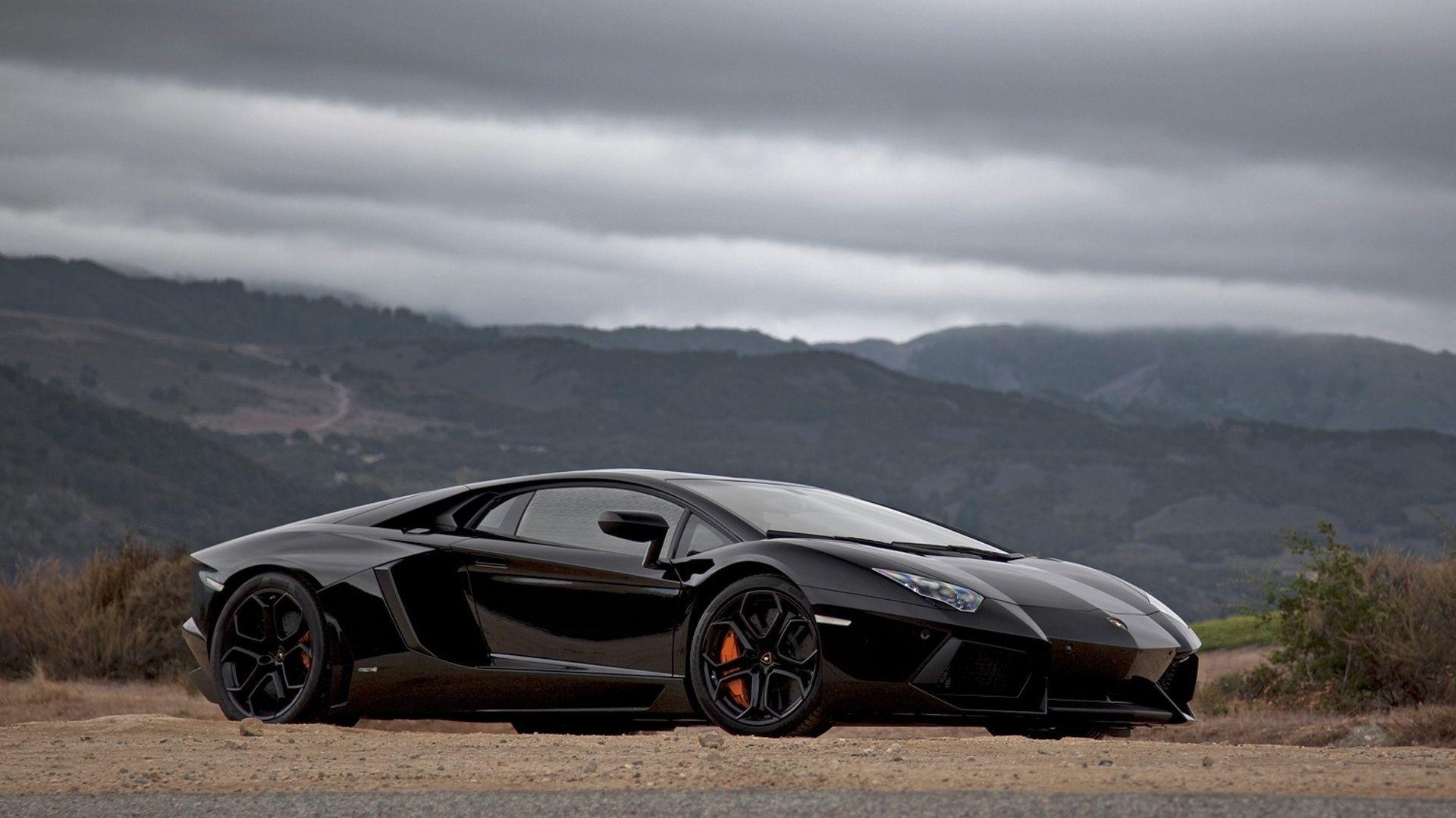 Lamborghini Dark wallpaper HD