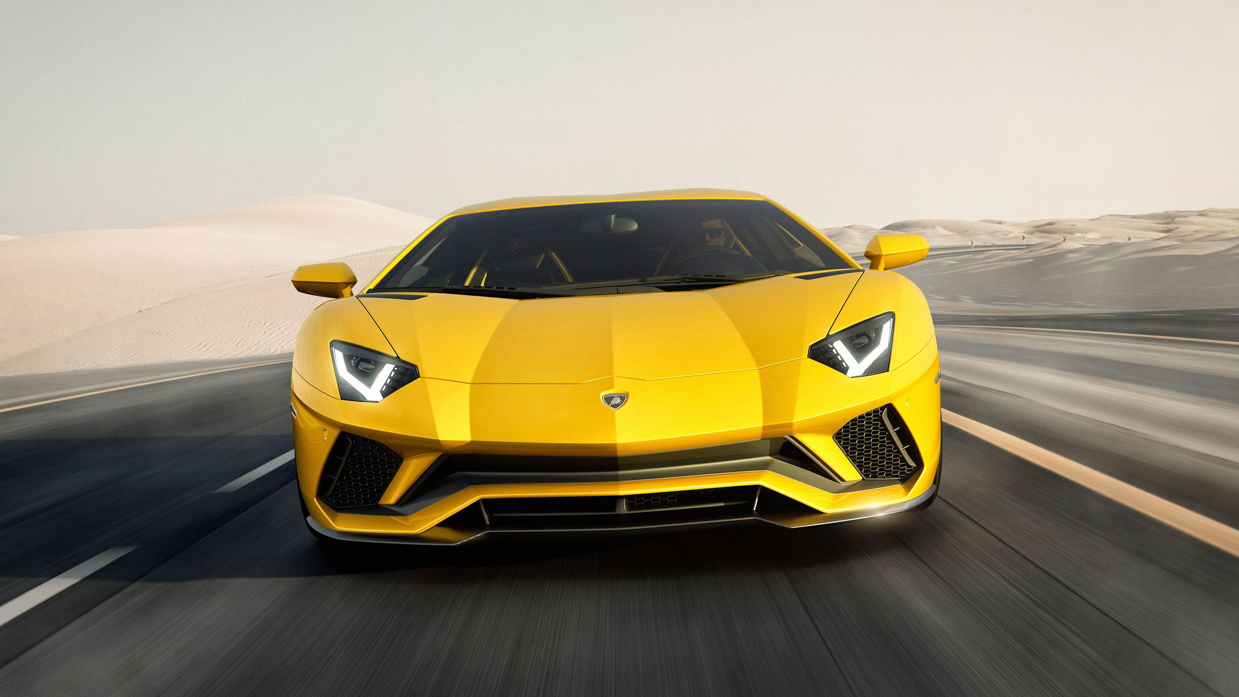 Wallpaper Lamborghini Aventador S, 2017, 4K, Automotive / Cars