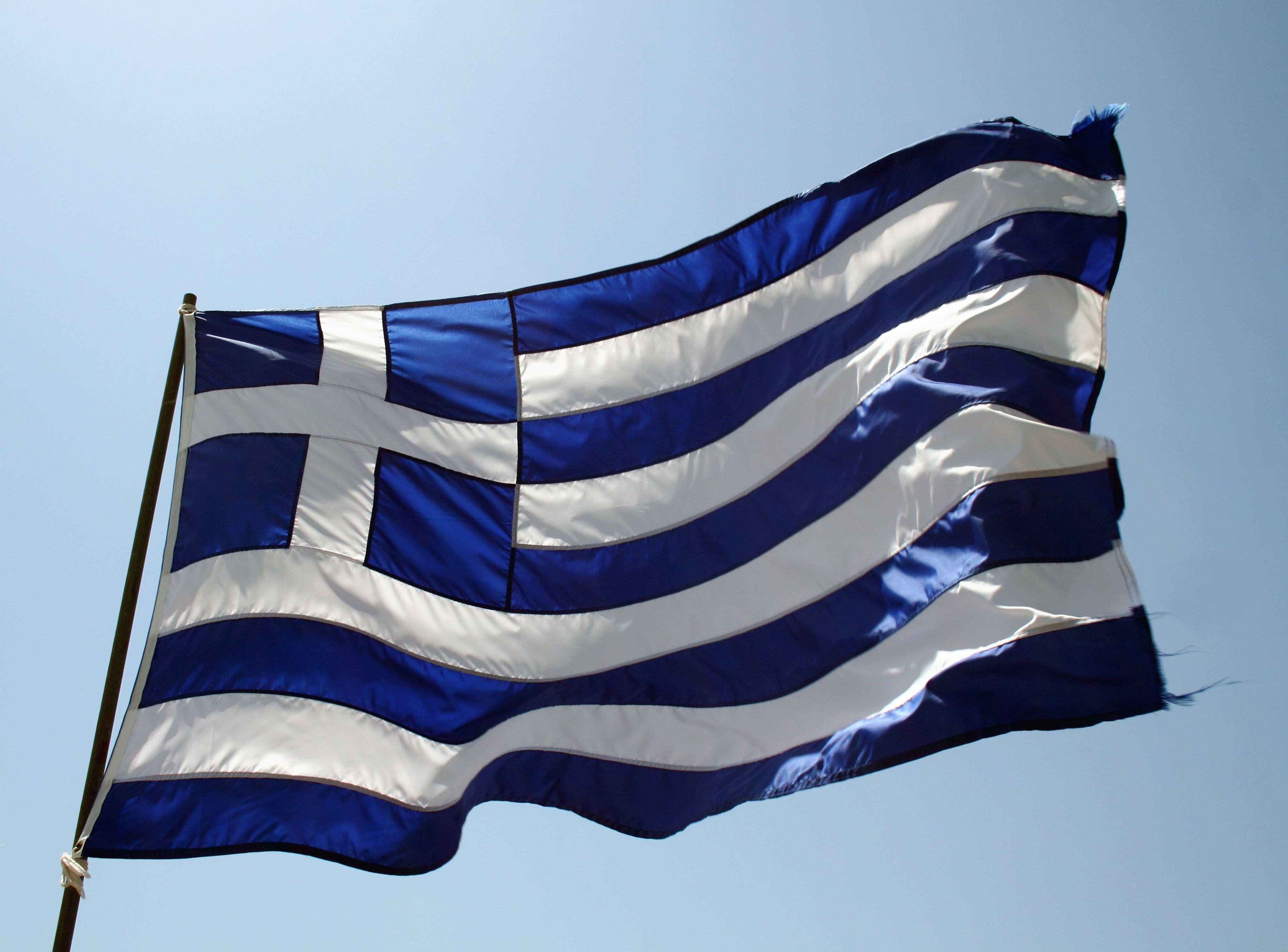 Greek Flag HD Wallpaper