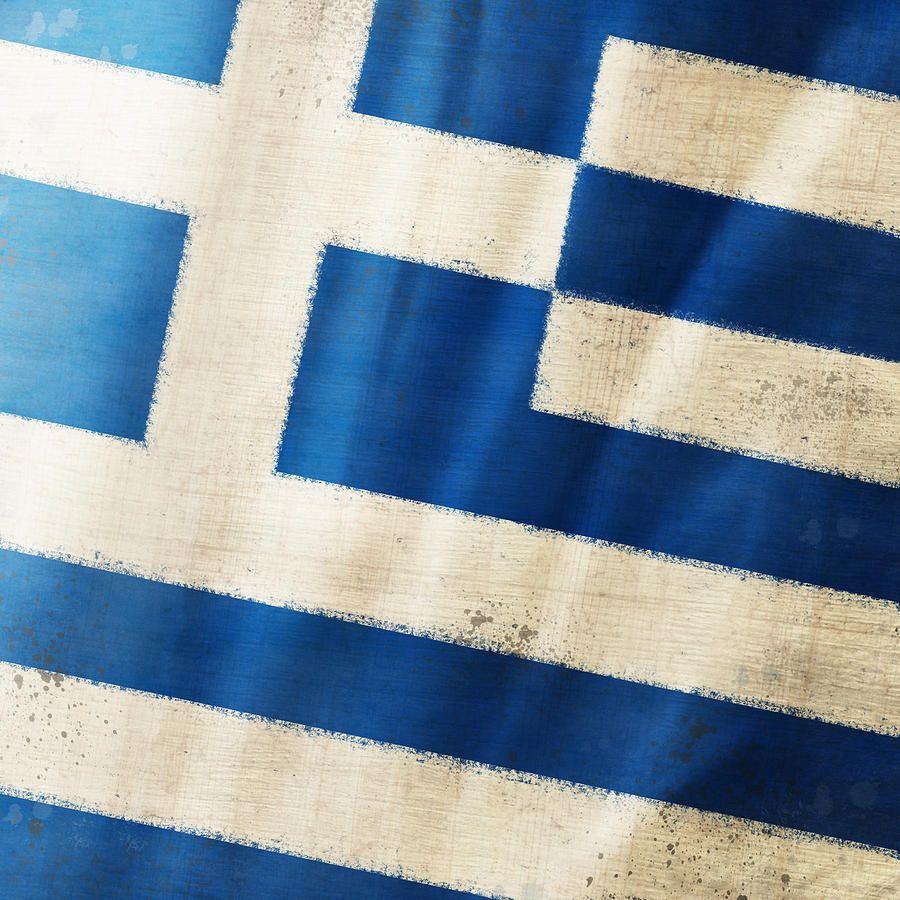 Greece Flag Photograph