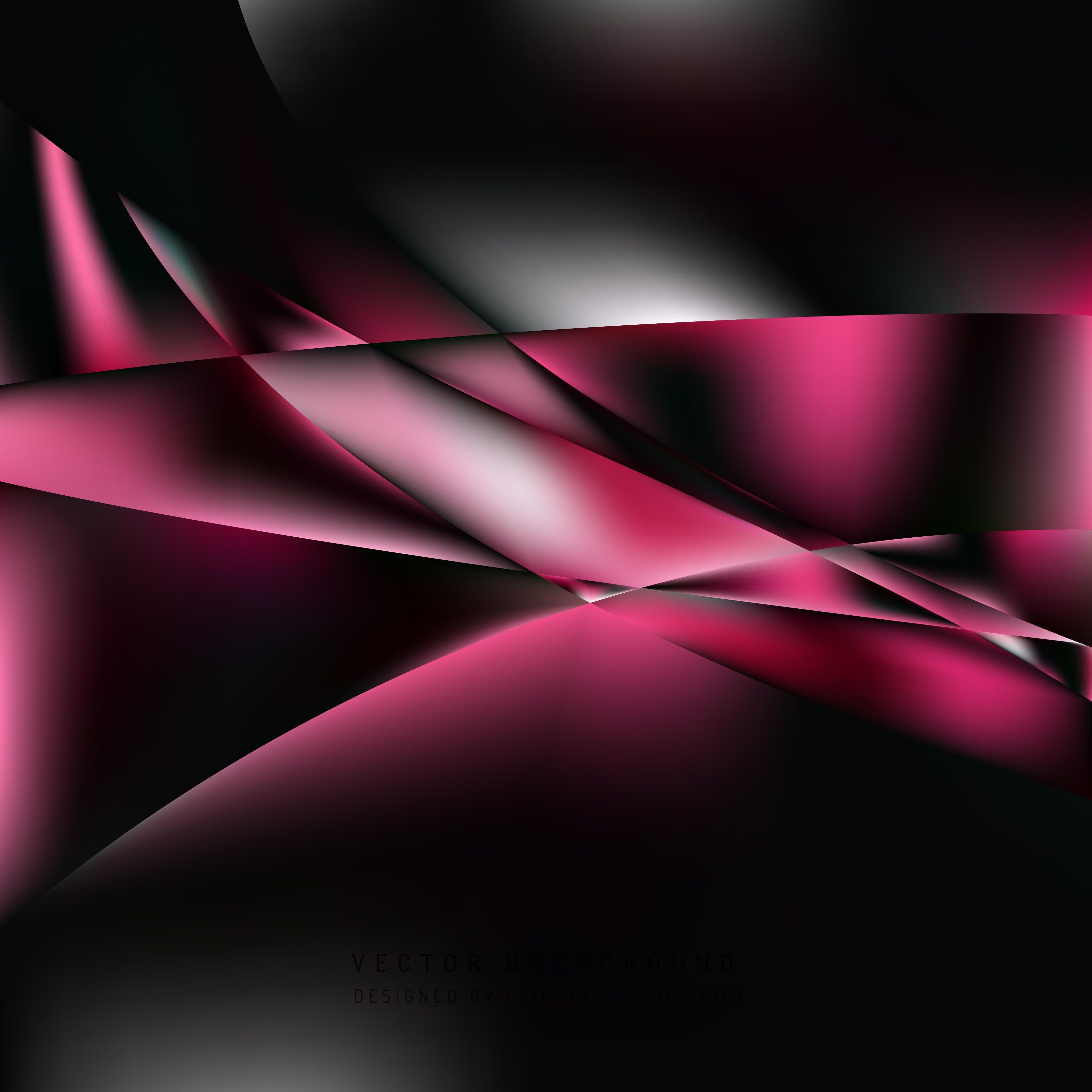 Black Pink Abstract BackgroundFreevectors