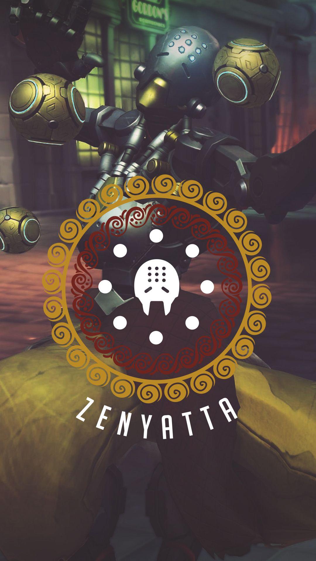 Download Zenyatta 1080 x 1920 Wallpaper overwatch