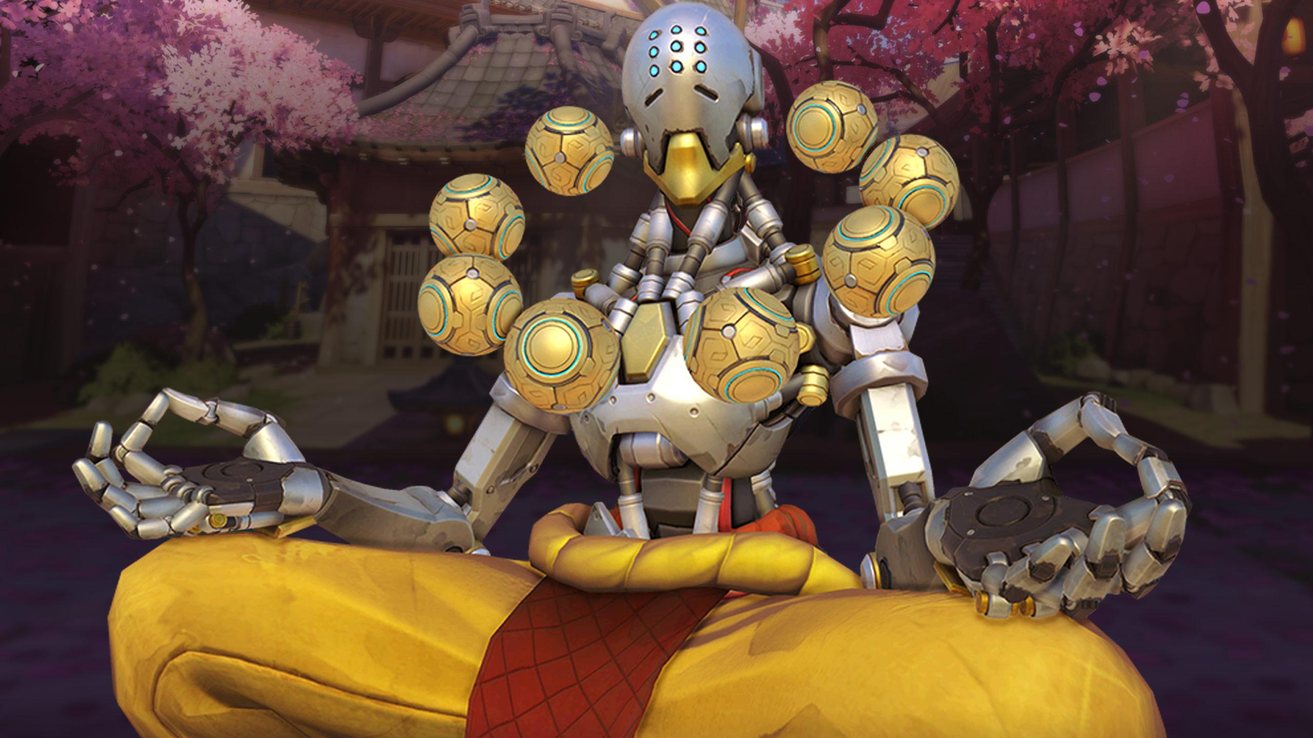Overwatch, Zenyatta HD Desktop Wallpaperwallpaper.net