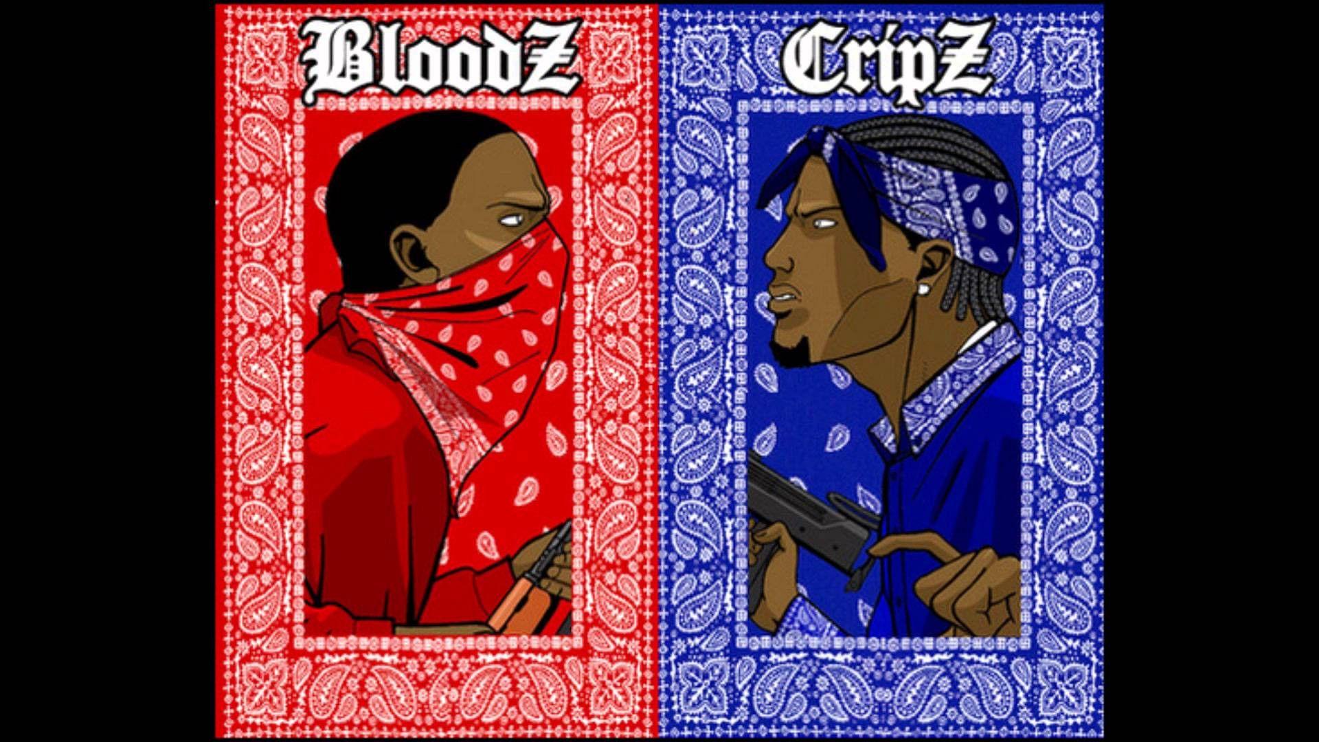 61 Bloods and Crips