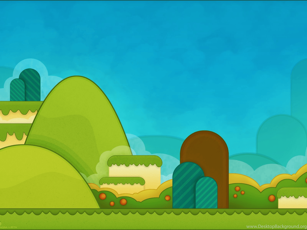 Super Mario Background Desktop Background
