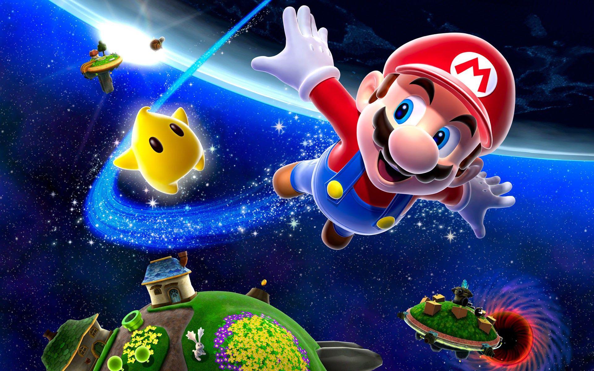 Super Mario, Super Mario Galaxy HD Wallpaper & Background • 22687