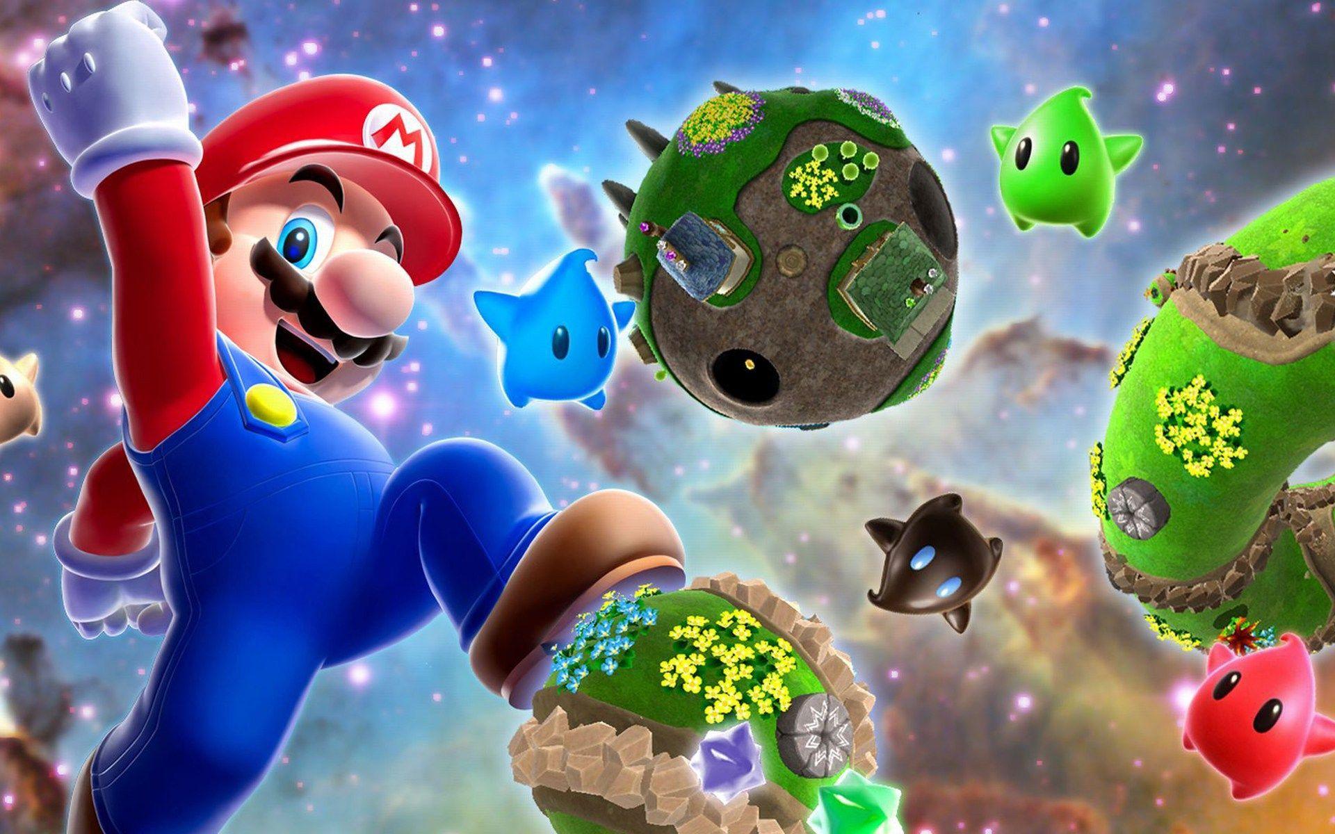Super Mario, Super Mario Galaxy HD Wallpaper & Background • 22681