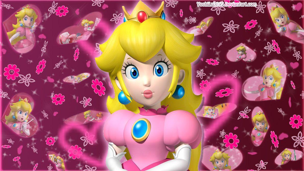 A Princess Peach Background