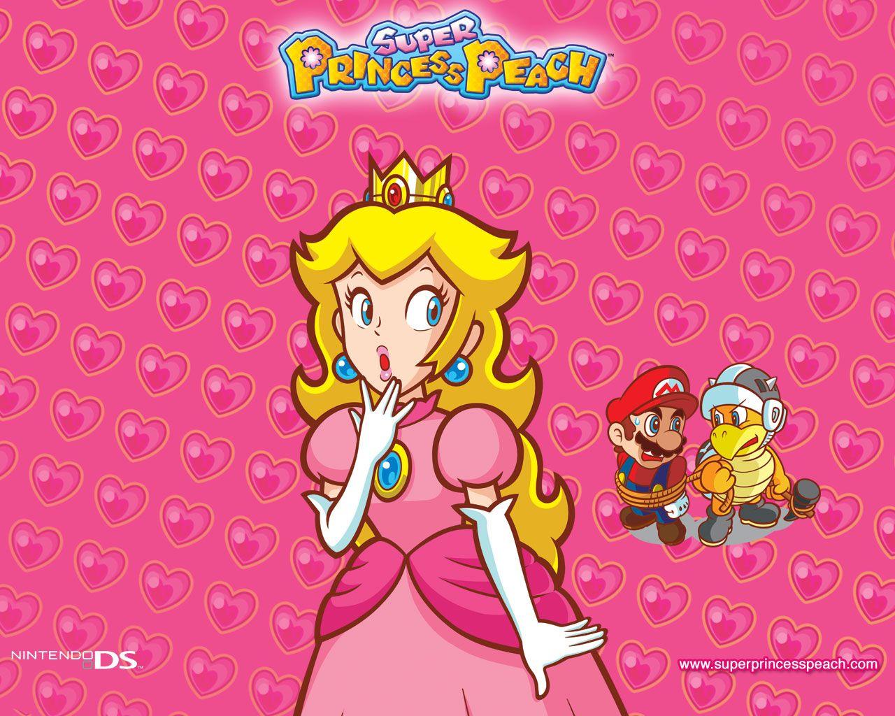 TMK. Downloads. Image. Wallpaper. Super Princess Peach (NDS)