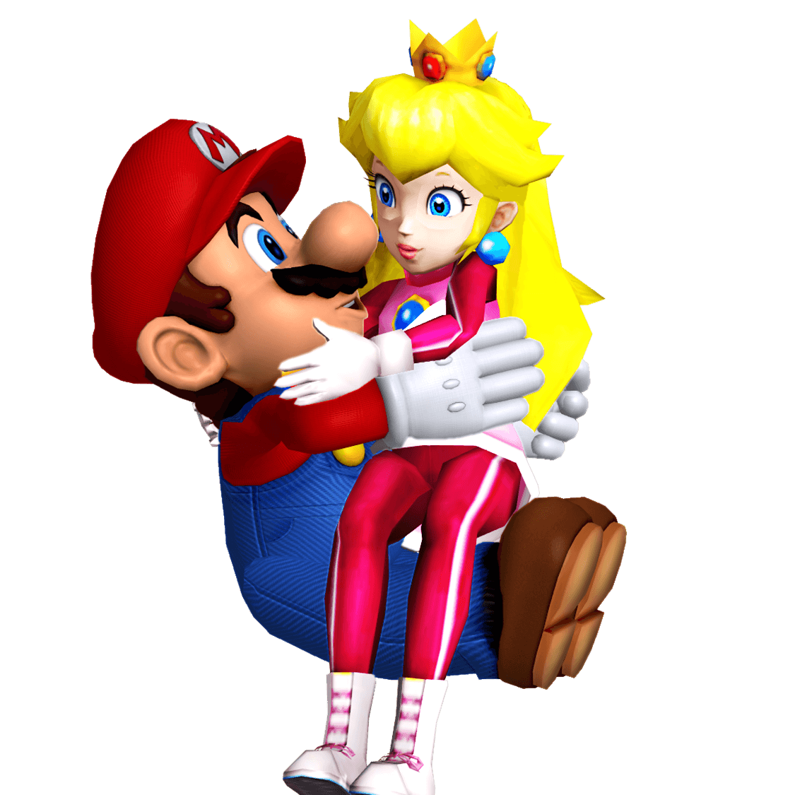 Peach And Mario Love