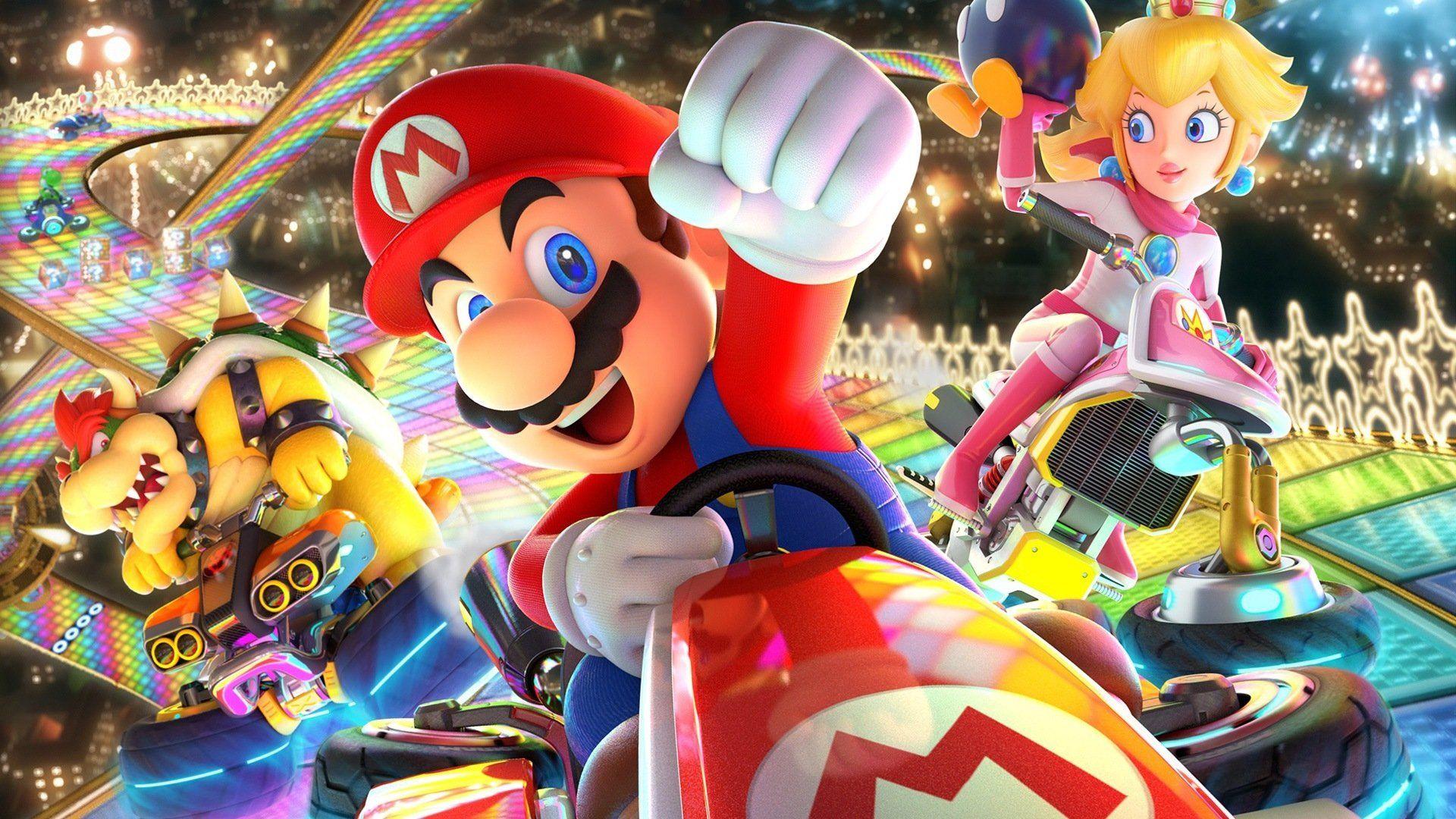 Mario Kart 8 Deluxe HD Wallpaper and Background Image