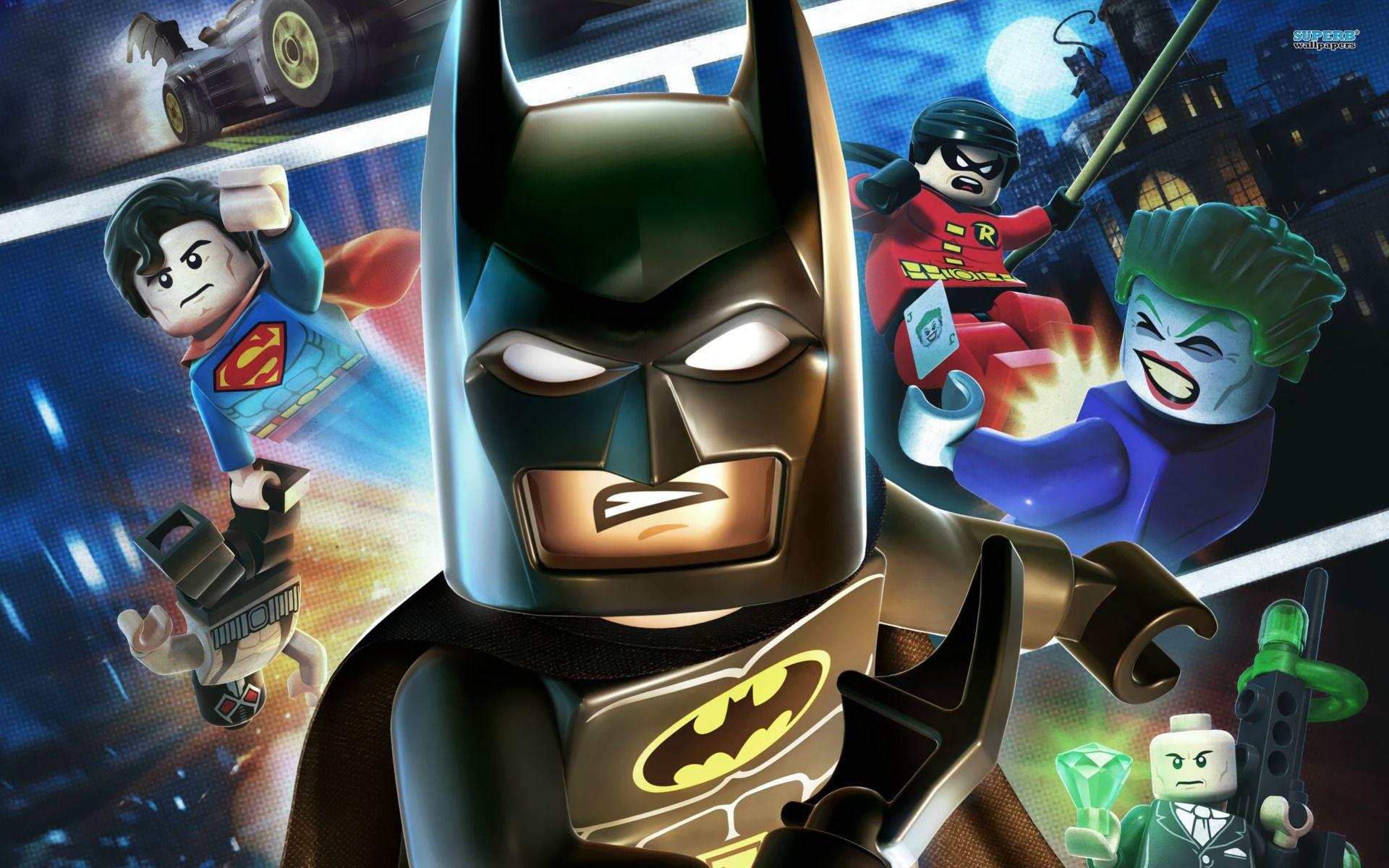 Lego Batman Super Heroes HD Wallpaper