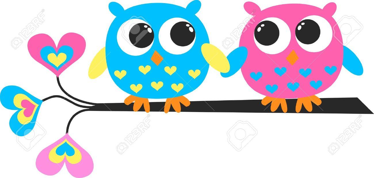 Colorful Cartoon Owl Wallpaper HD Resolution