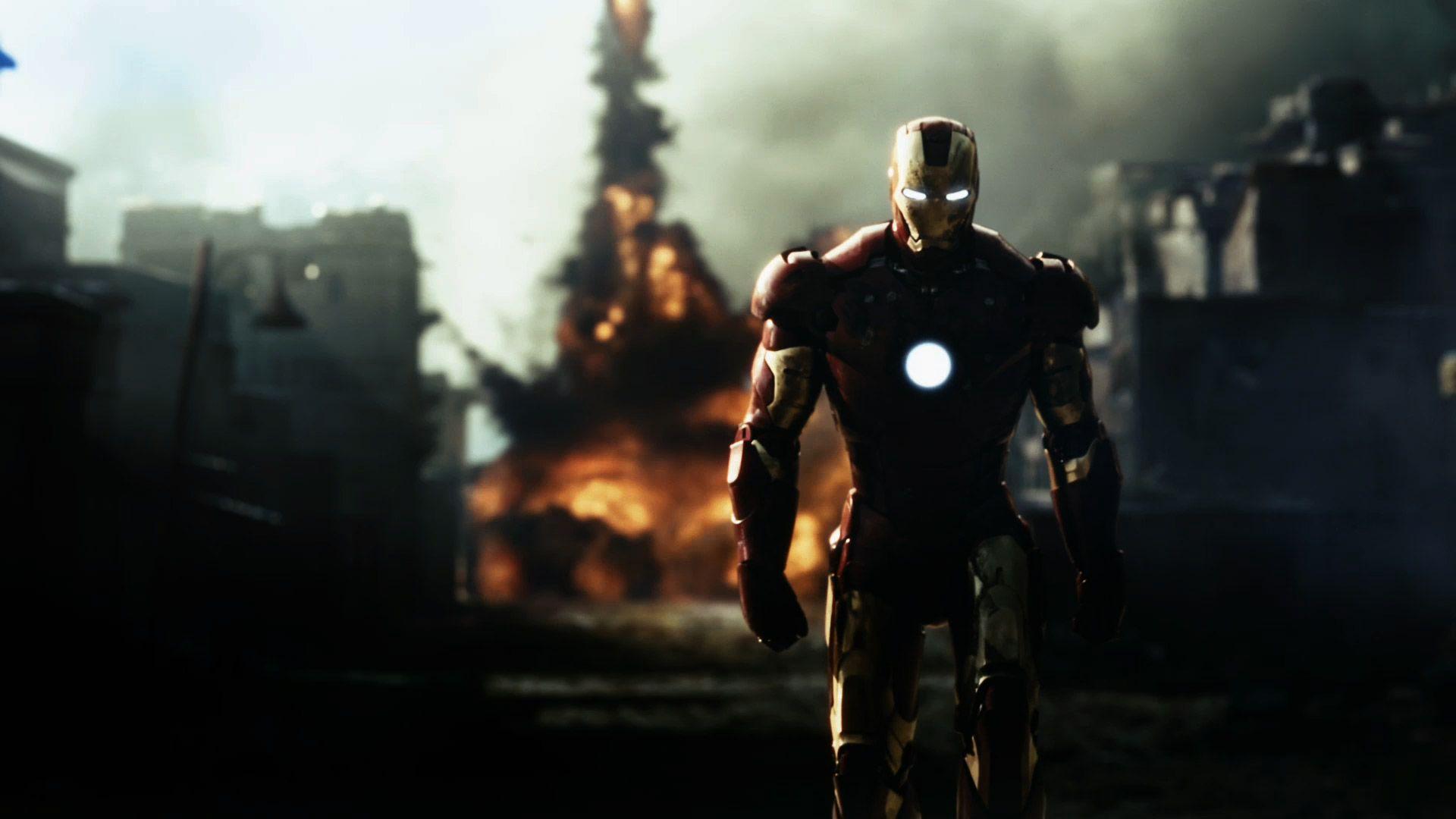 Tony Stark As Iron Man Wallpaper
