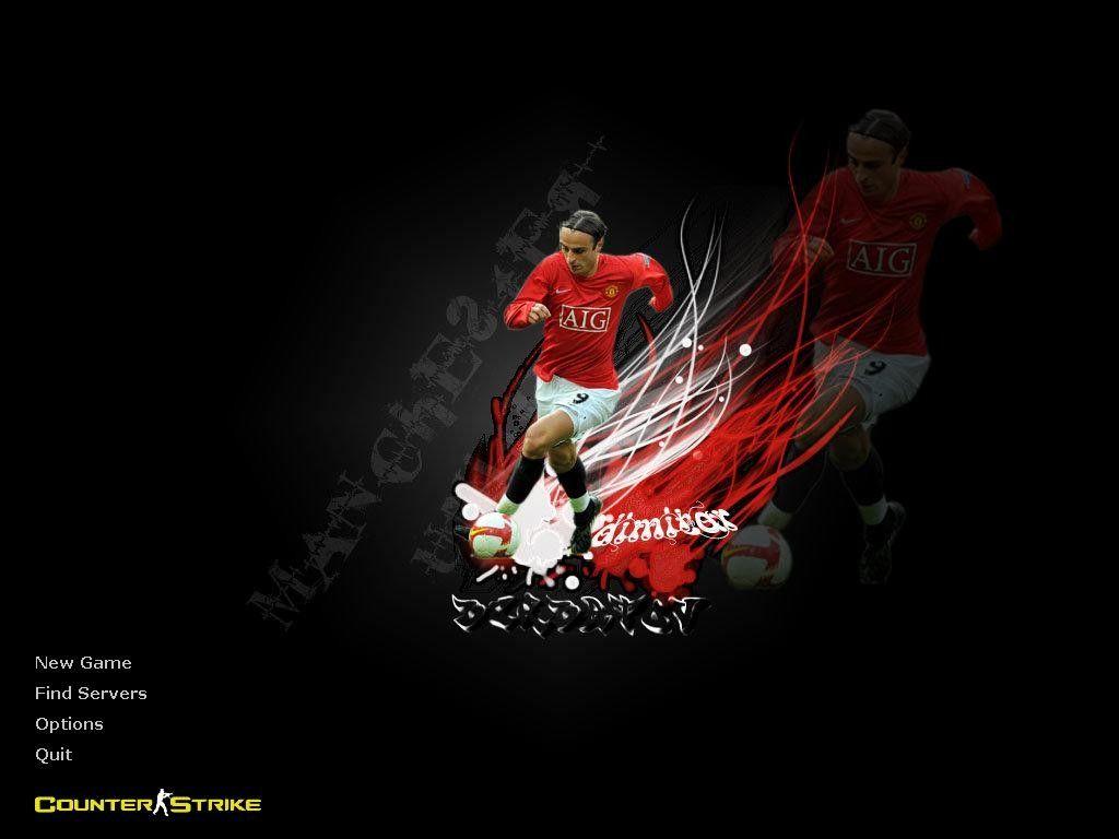 Manchester United Background. Counter Strike 1.6 GUI Mods