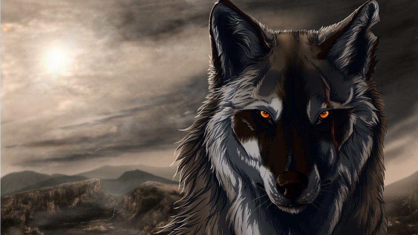 Cool Anime Wolf Image