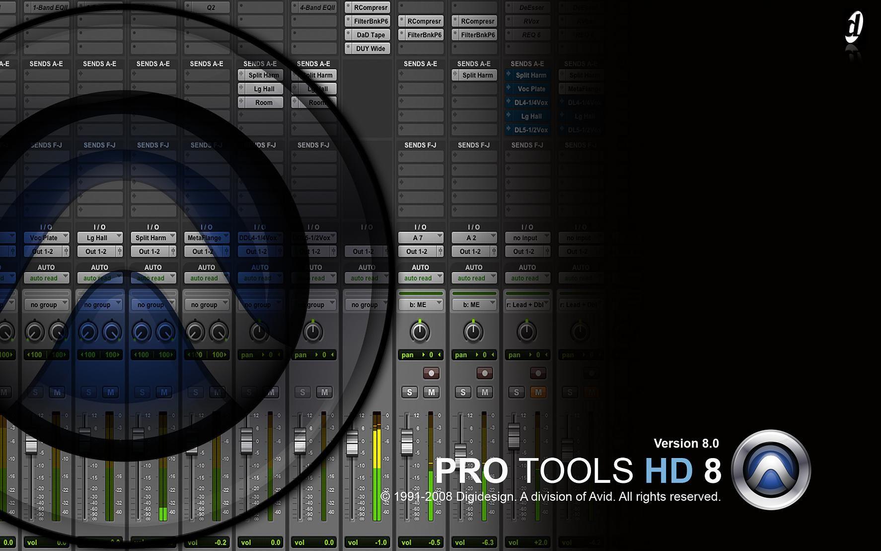 Pro Tools 8 Wallpaper Pro Audio Community