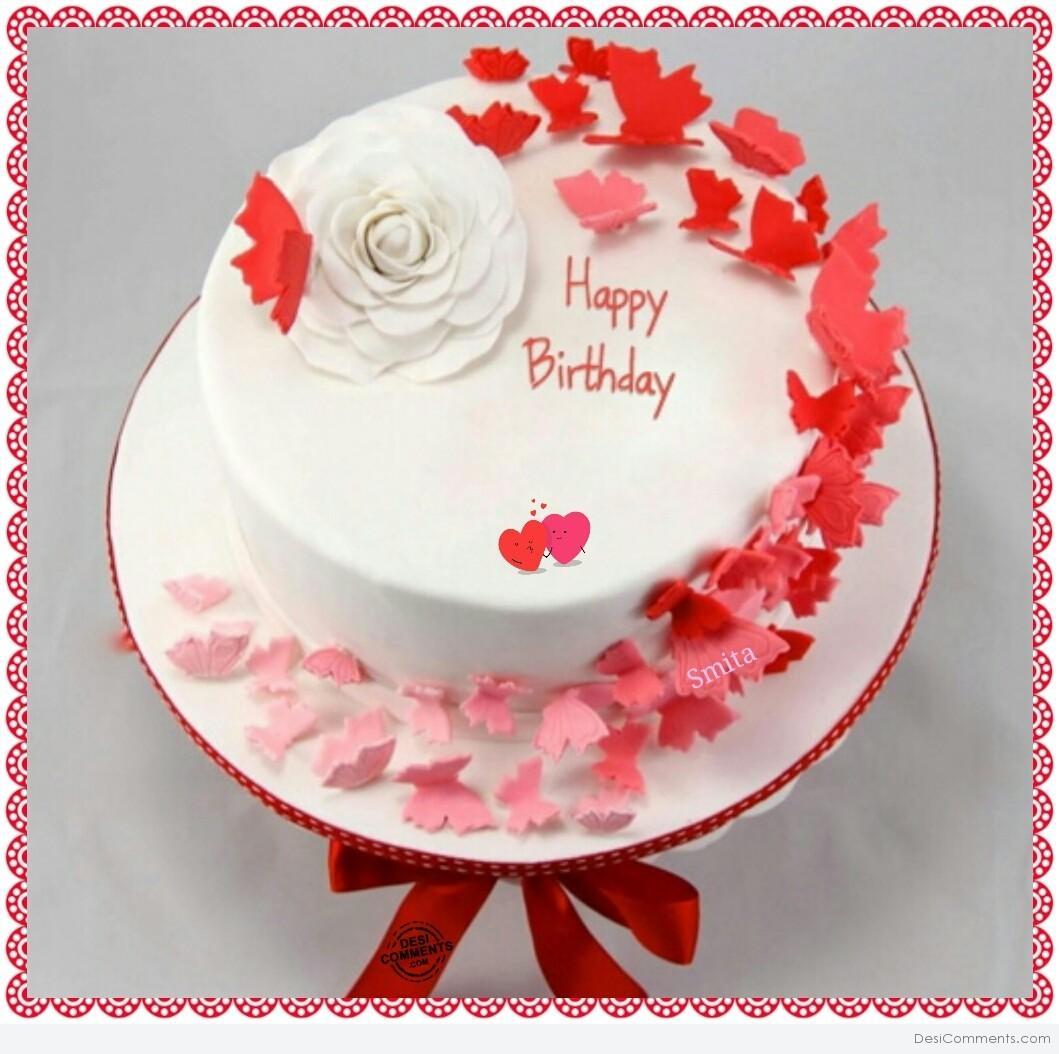 ❤️ Pink Birthday Cake For Ashu ji