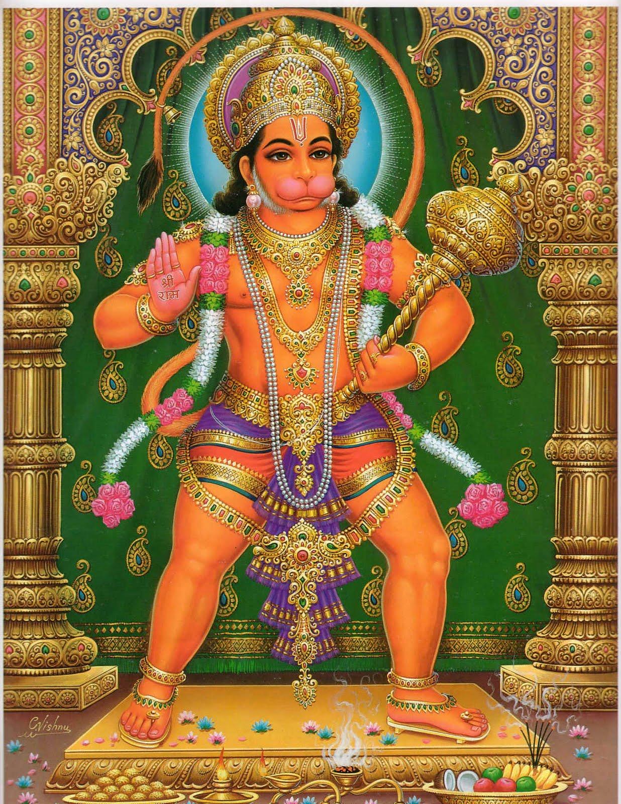 Free Wallpaper: Jai Hanuman Wallpaper