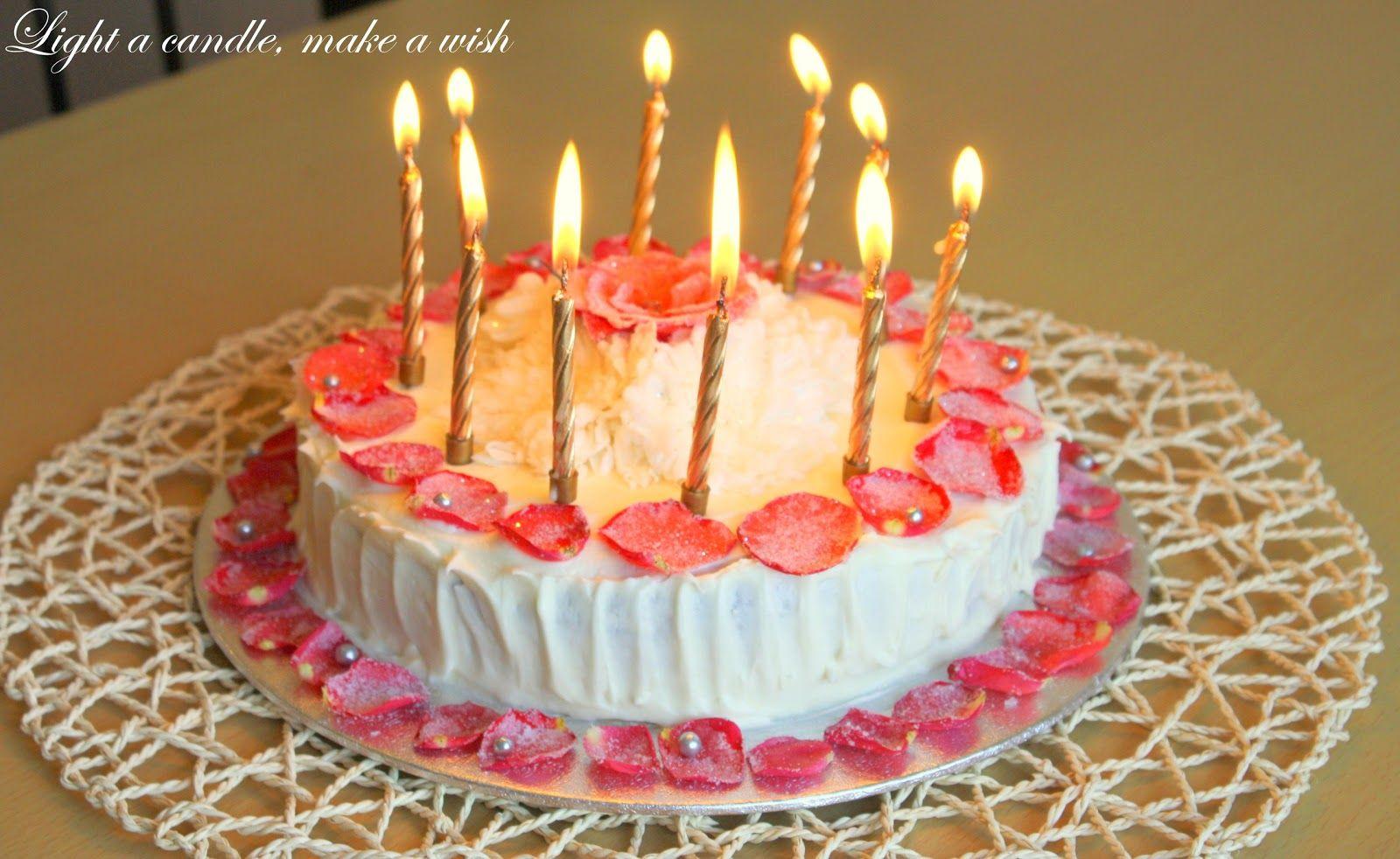 Cook like Priya: Rose Cake for A Wonderful ♥Husband♥ Happy