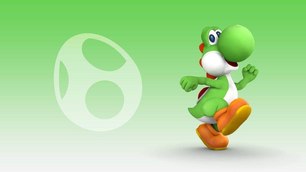 Download Join Yoshi in This Colorful Adventure Wallpaper  Wallpaperscom