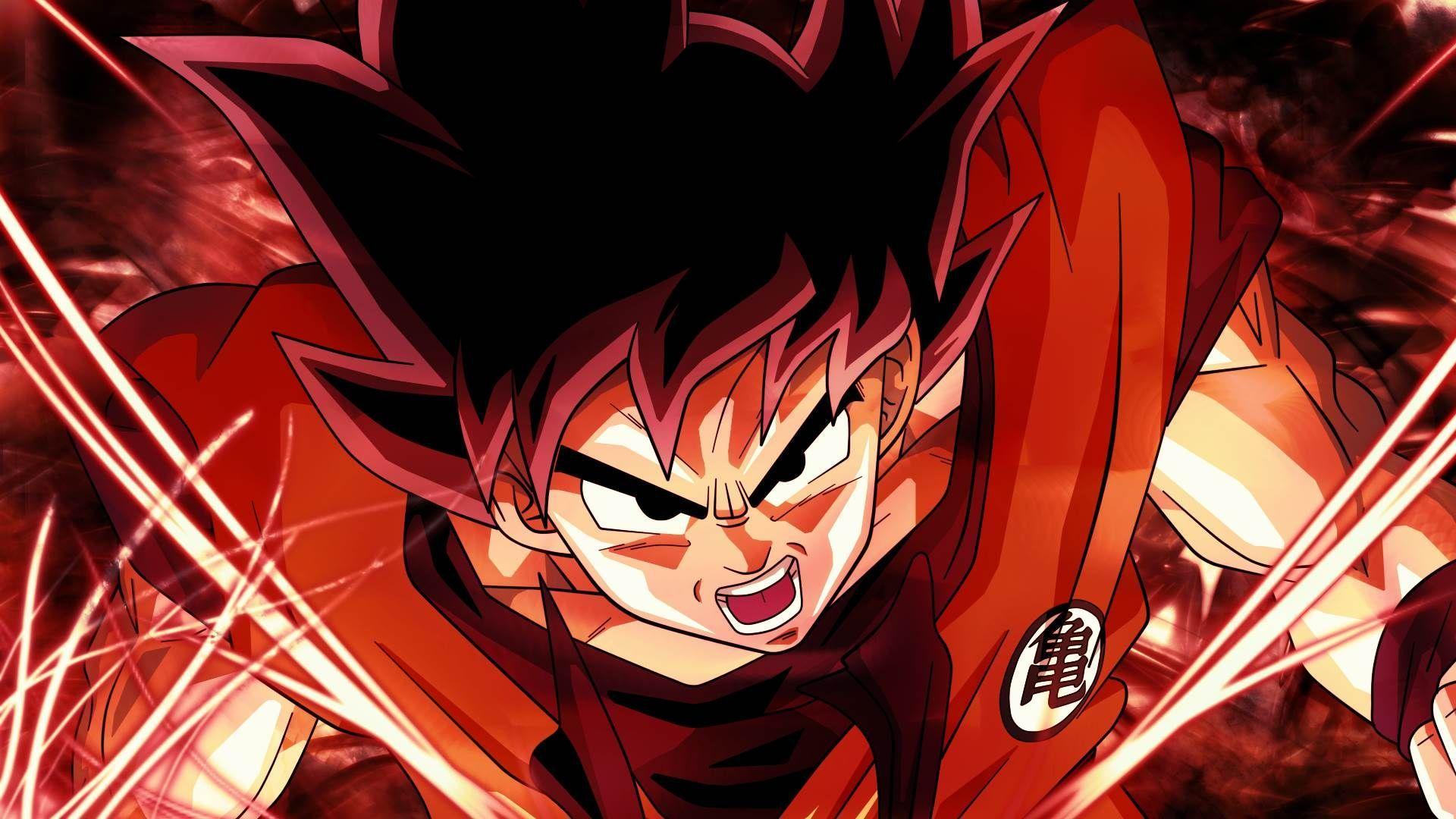 SuperKaioken SonGoku  Anime dragon ball goku Dragon ball painting  Dragon ball super manga