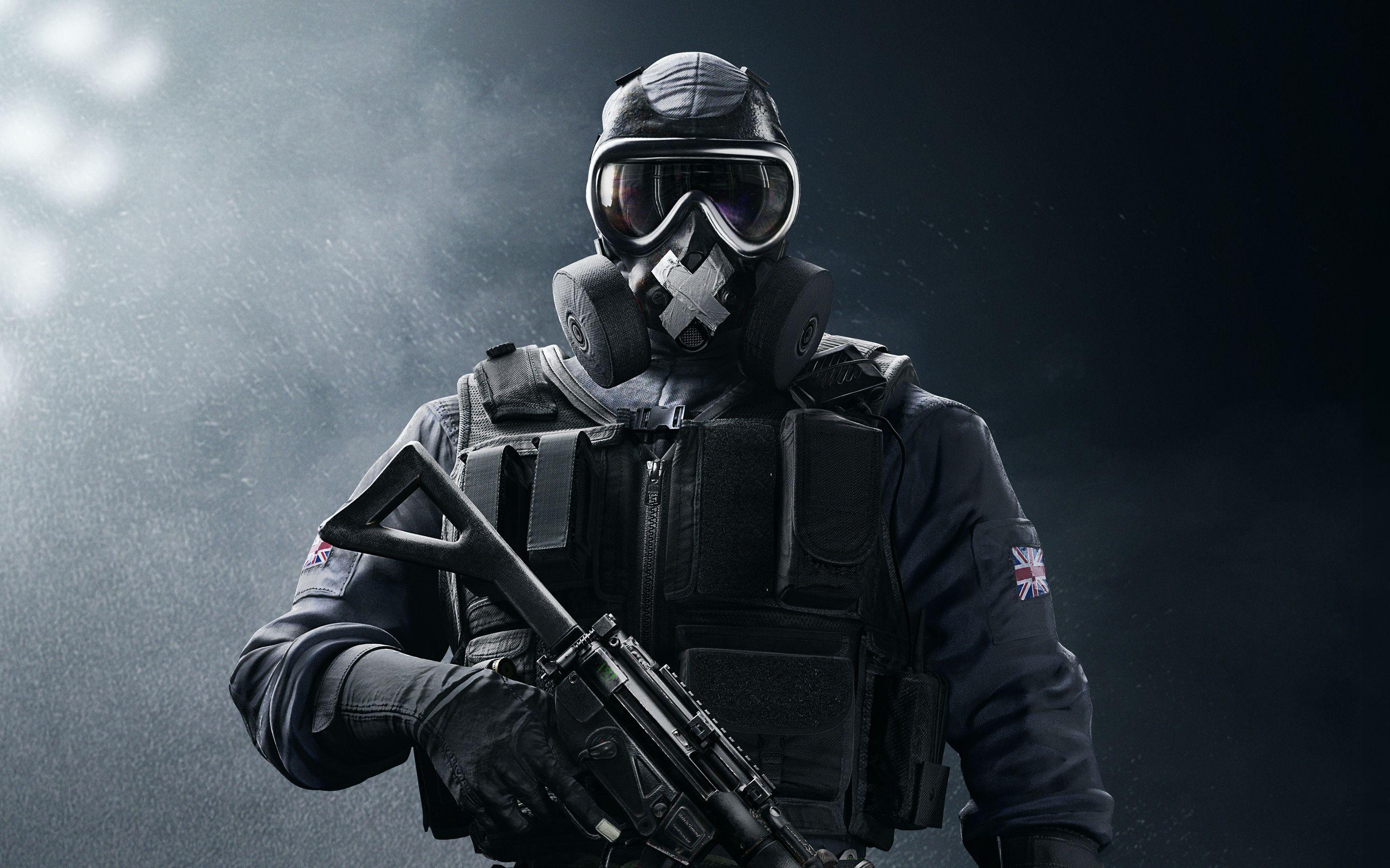 Rainbow Six Siege SAS Mute 5K Wallpaper