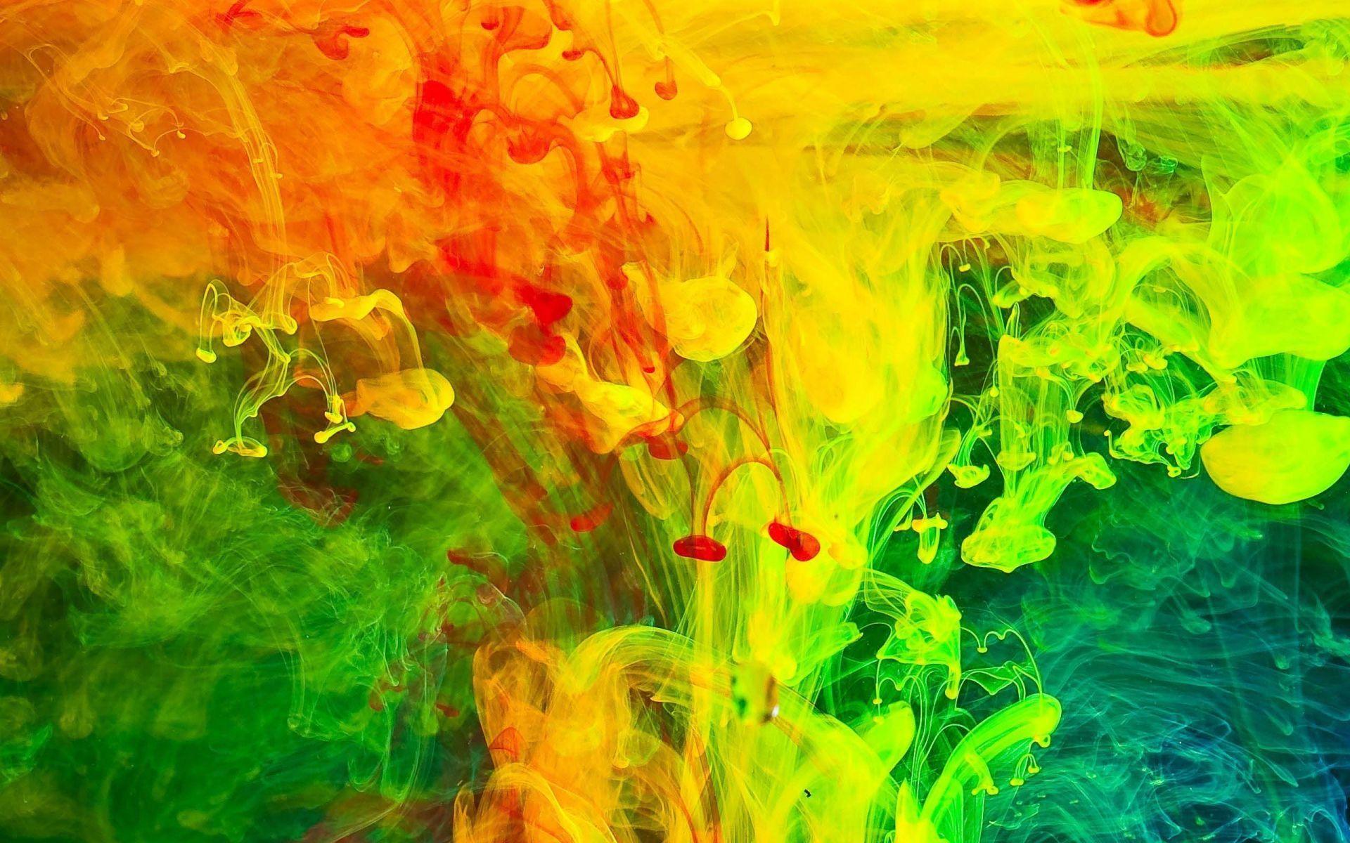 Paint Color Splash. HD 3D and Abstract Wallpaper
